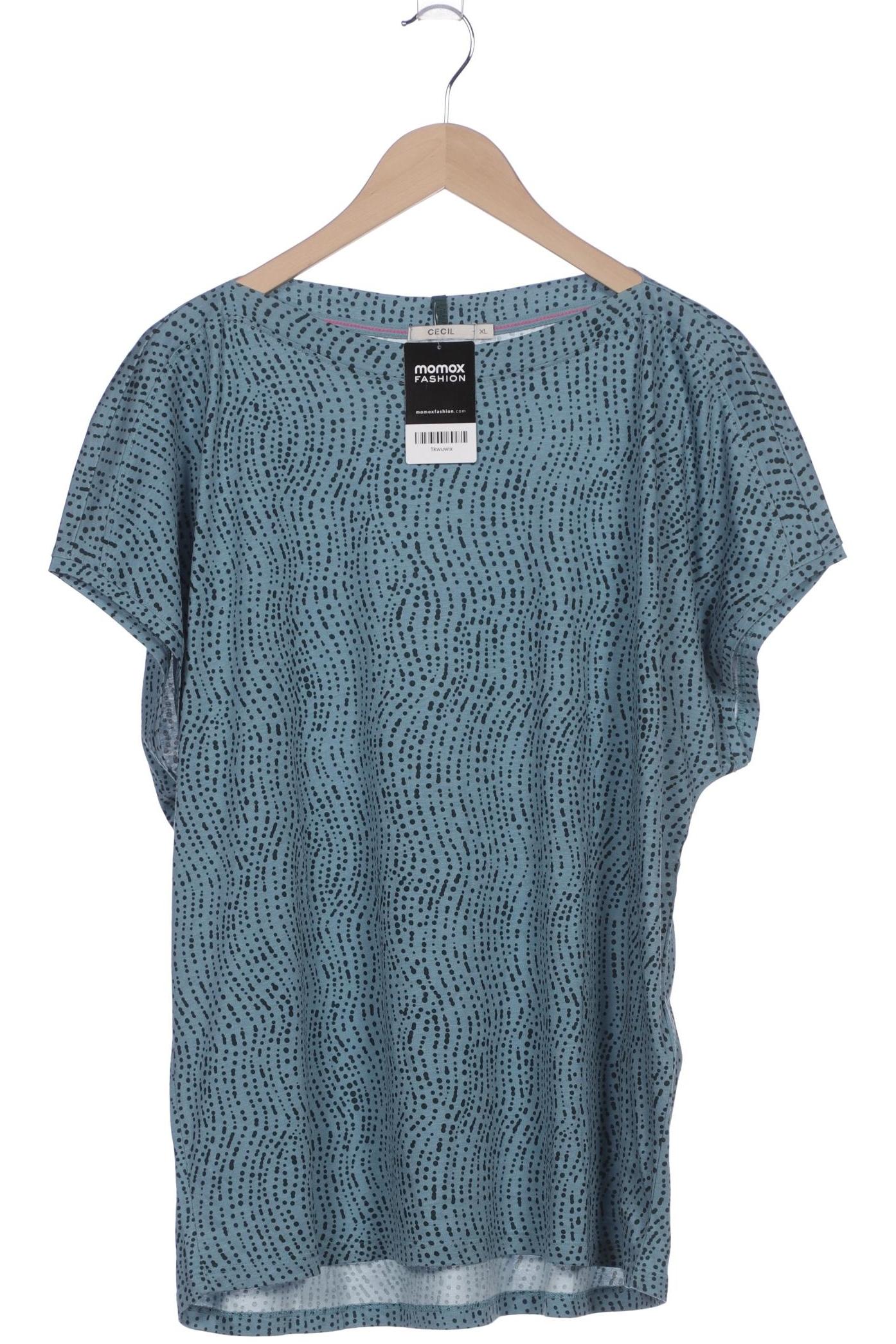 

Cecil Damen T-Shirt, blau, Gr. 44