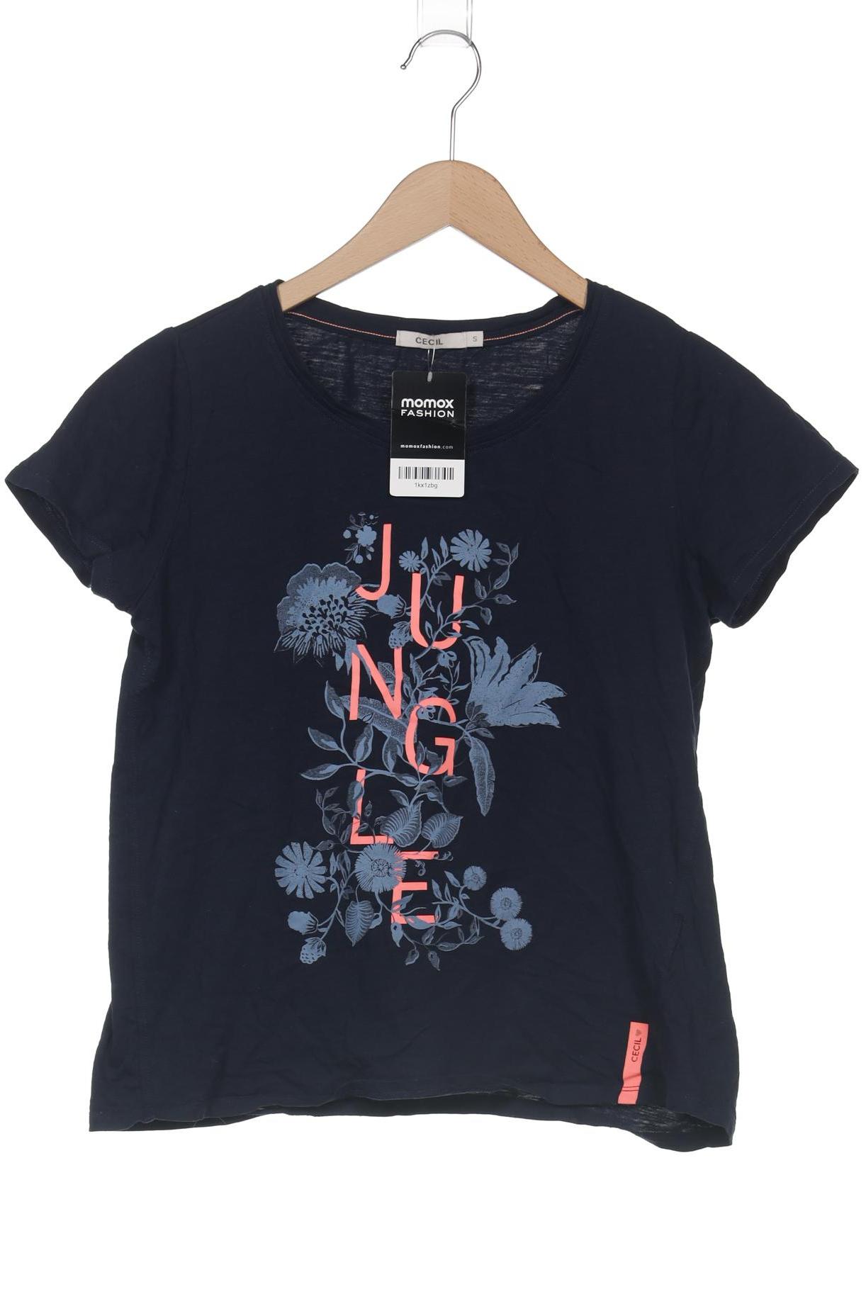 

Cecil Damen T-Shirt, marineblau, Gr. 36