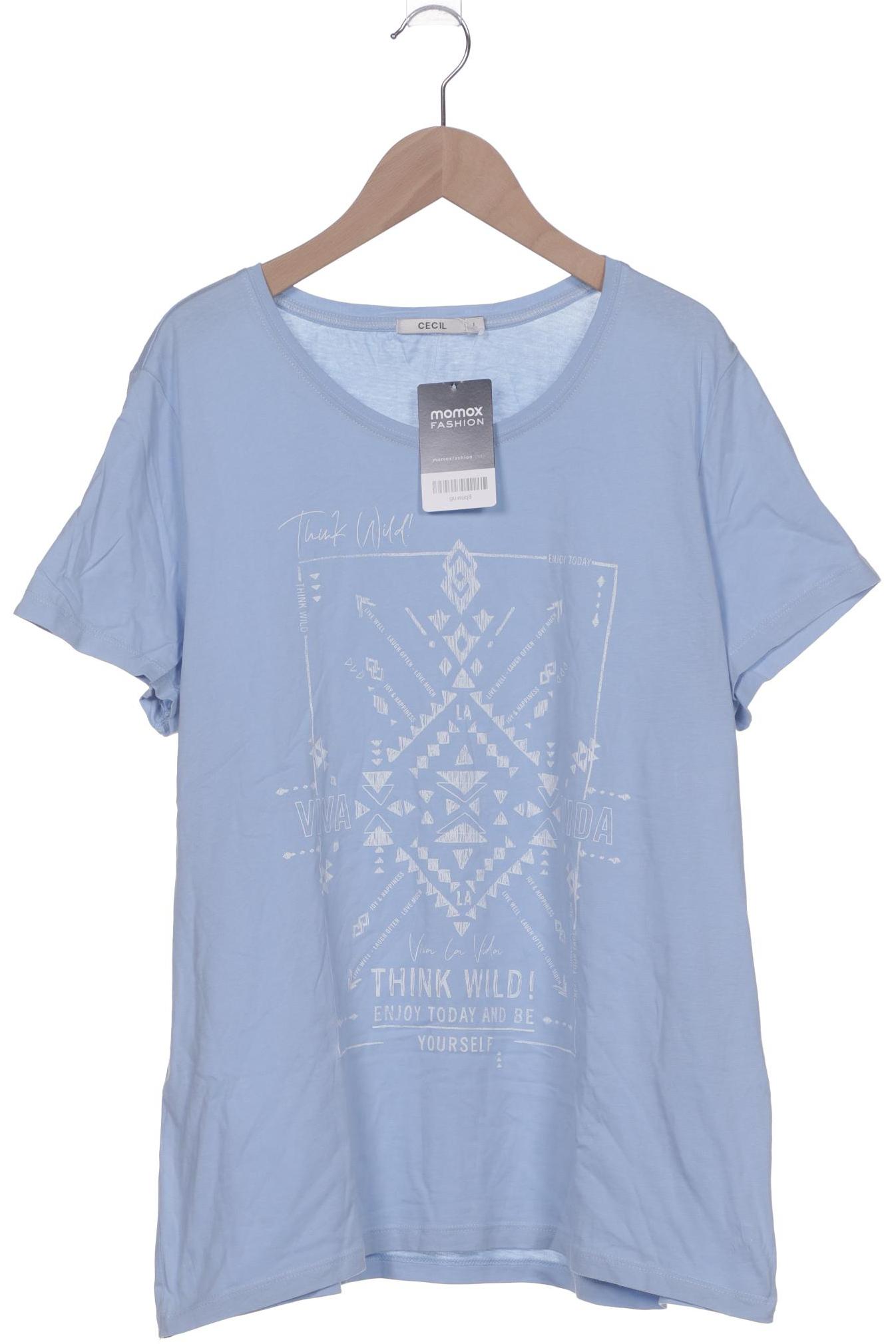 

Cecil Damen T-Shirt, blau, Gr. 42