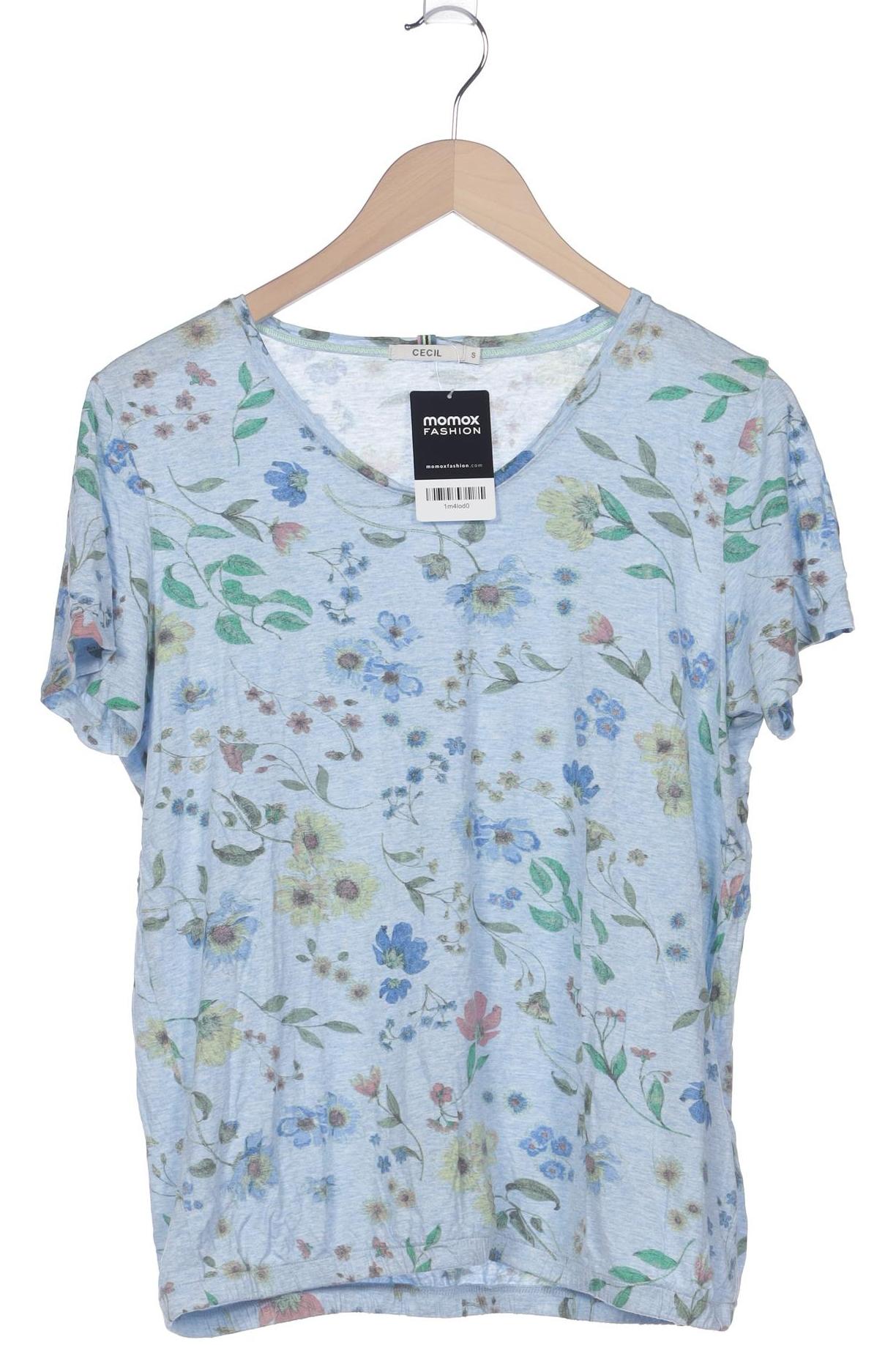 

Cecil Damen T-Shirt, blau, Gr. 36