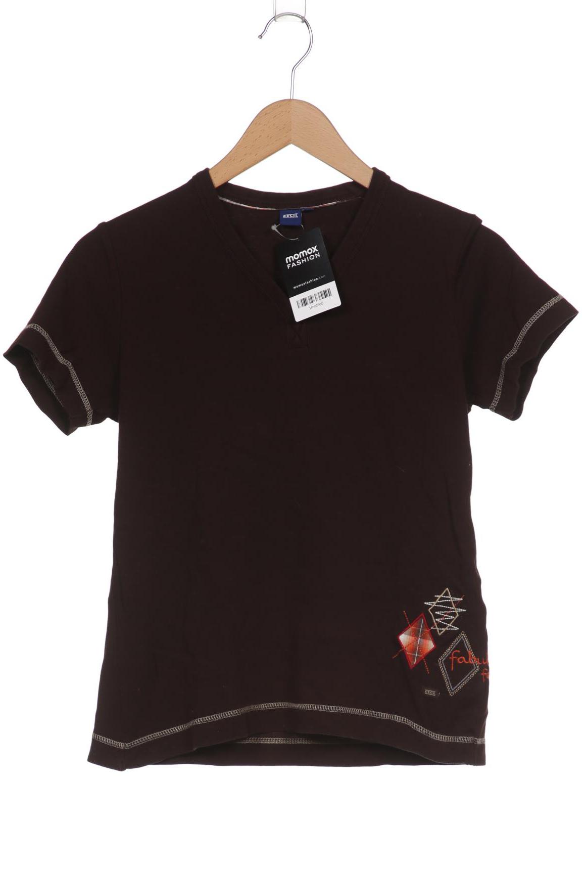 

CECIL Damen T-Shirt, braun