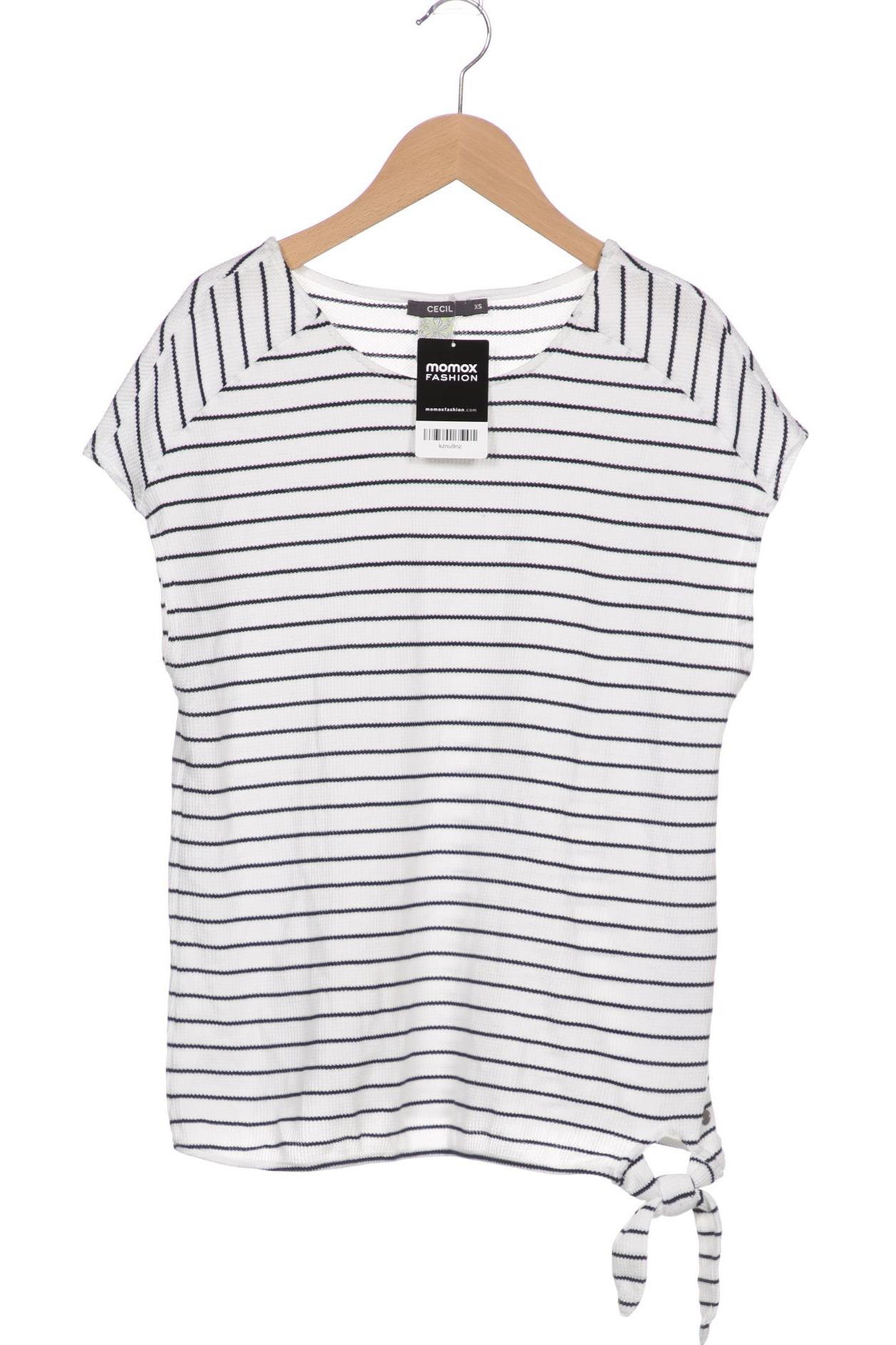 

Cecil Damen T-Shirt, weiß, Gr. 34