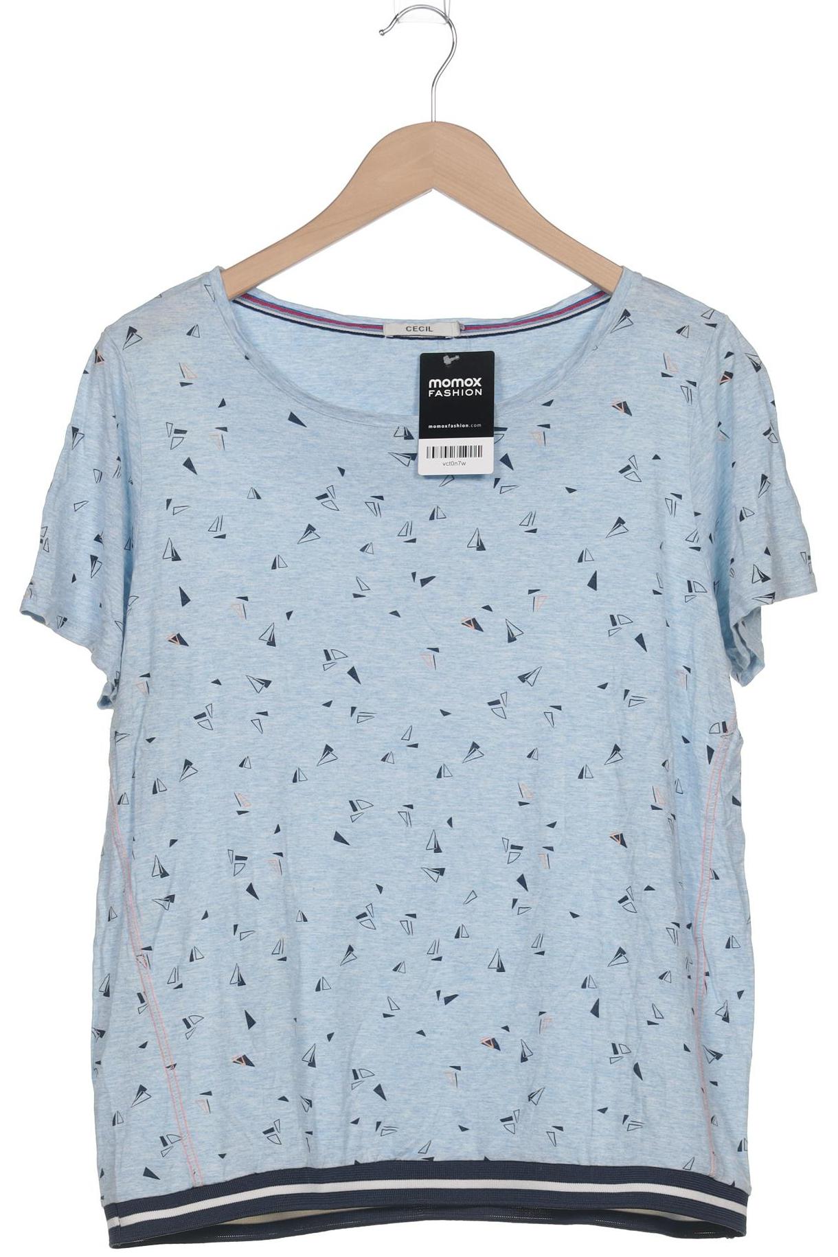 

Cecil Damen T-Shirt, hellblau, Gr. 44