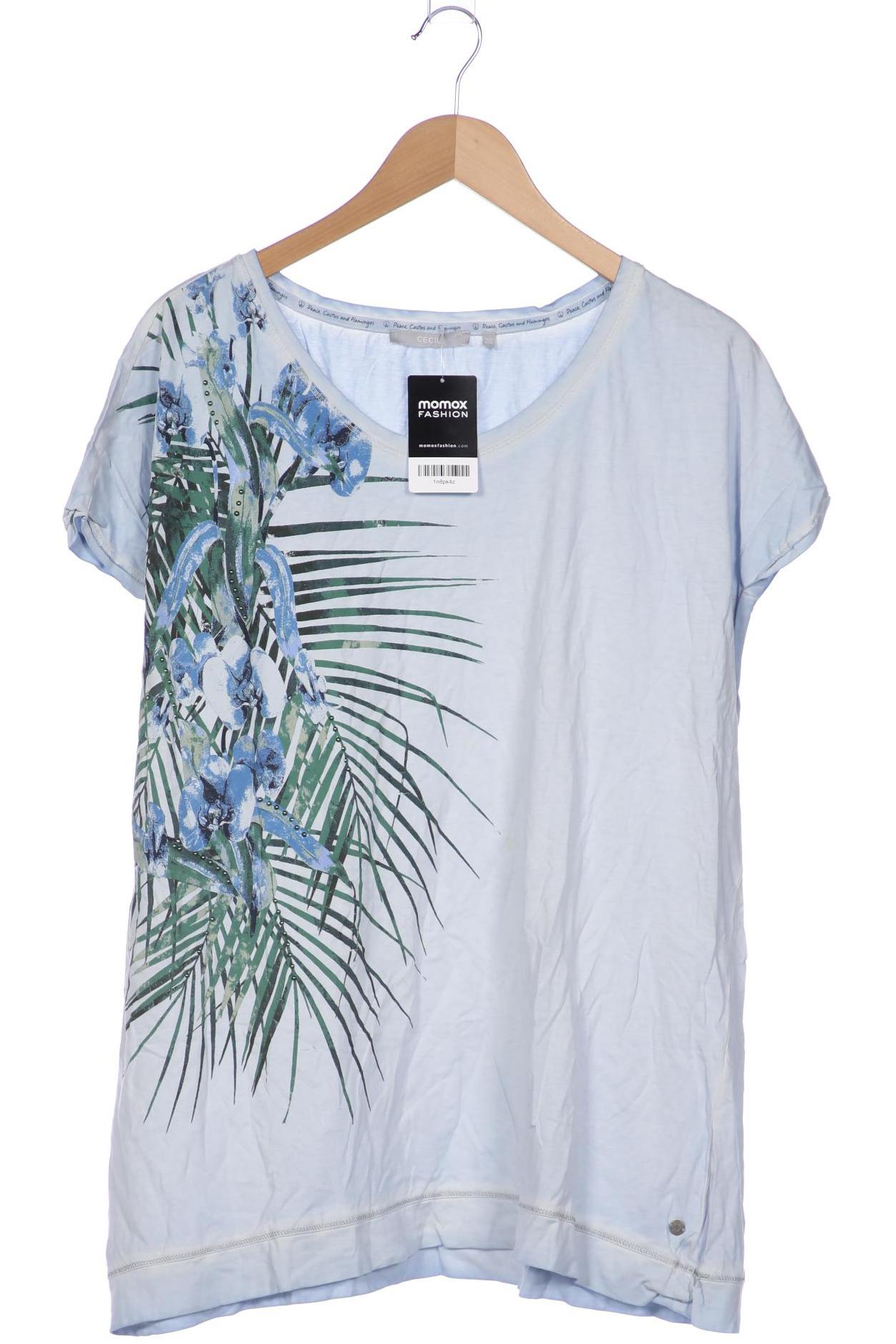 

CECIL Damen T-Shirt, hellblau