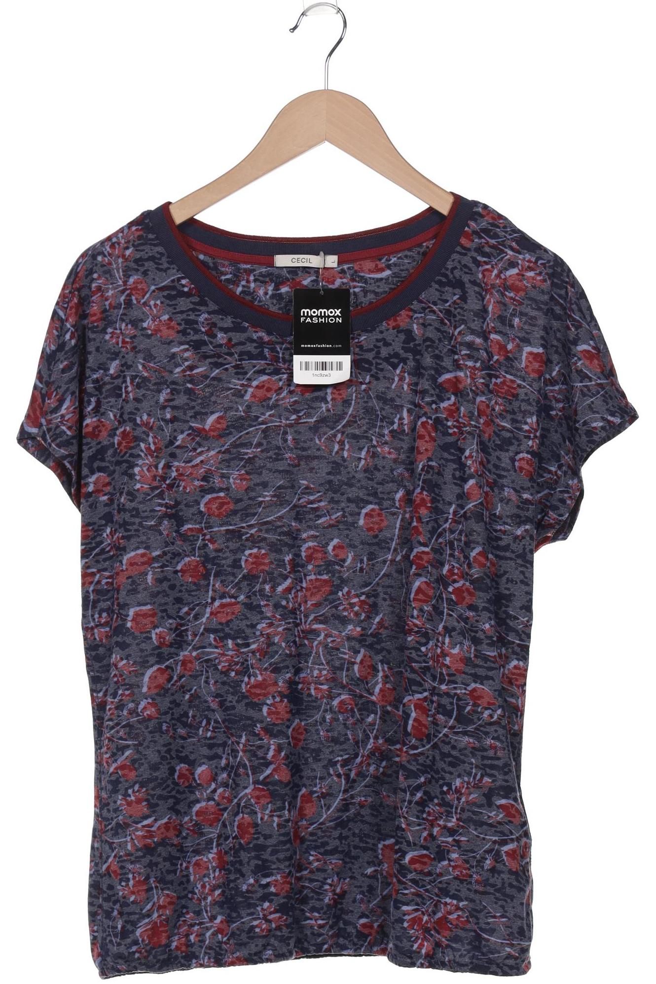 

Cecil Damen T-Shirt, marineblau, Gr. 42