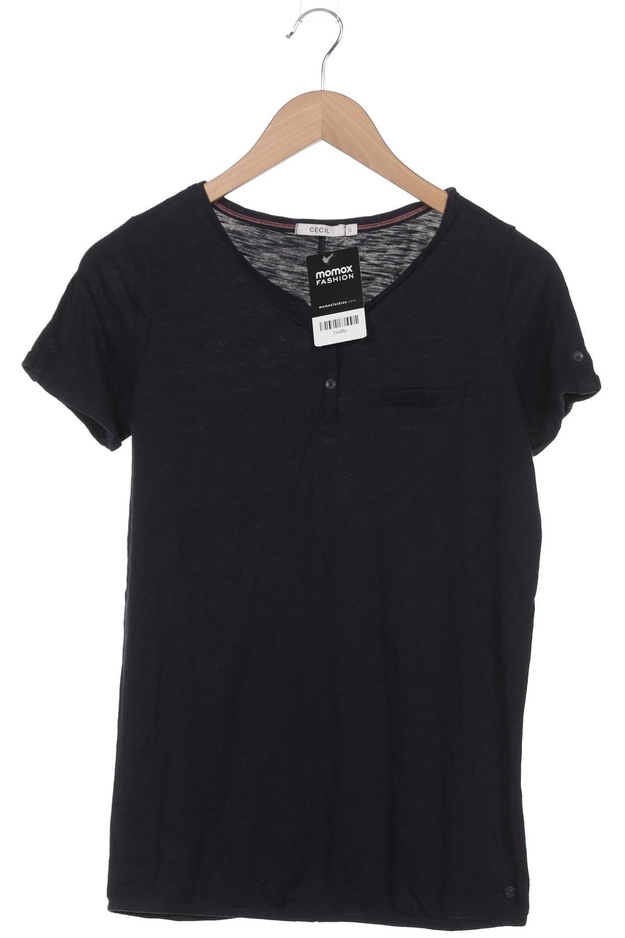 

Cecil Damen T-Shirt, marineblau, Gr. 36