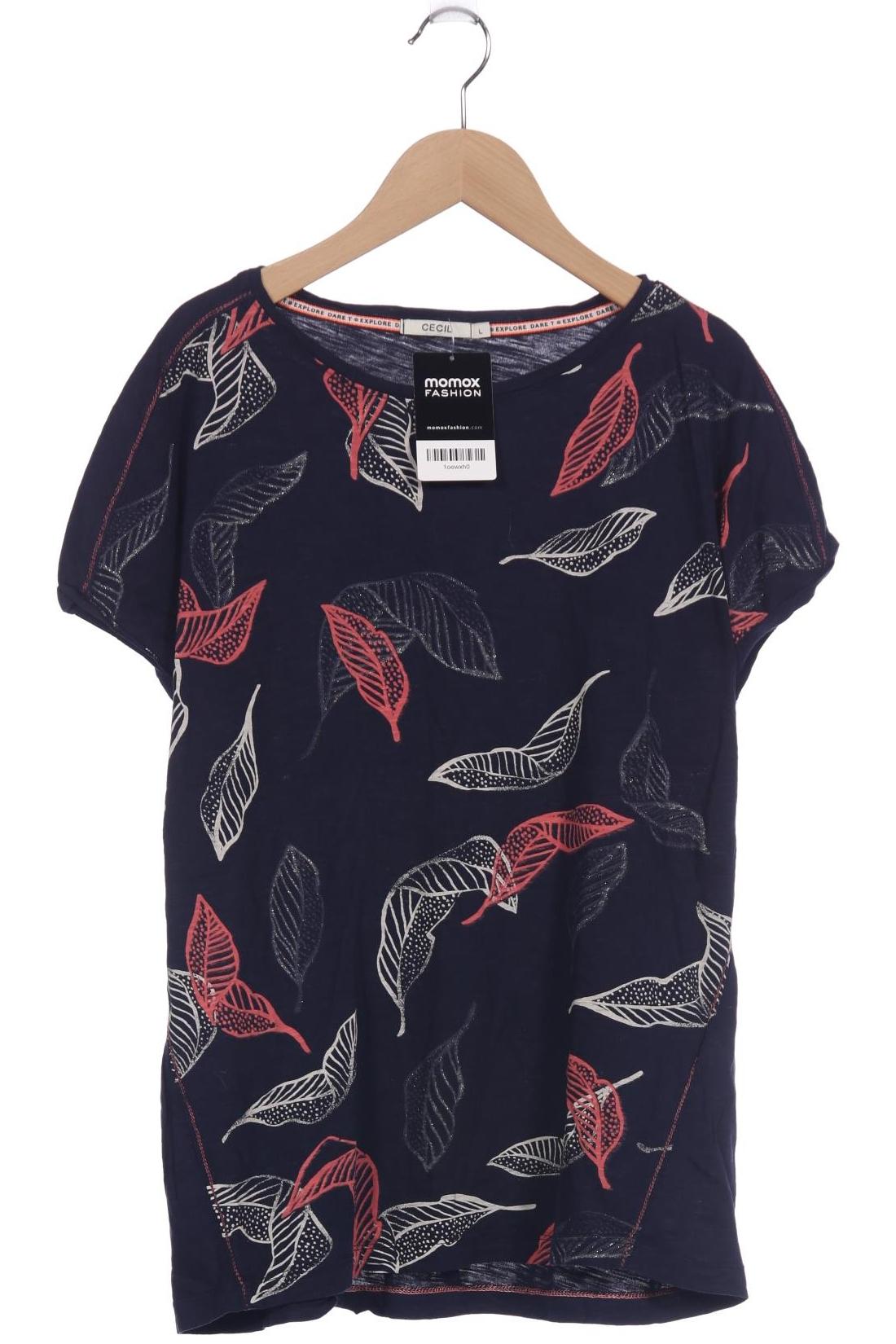 

Cecil Damen T-Shirt, marineblau, Gr. 42
