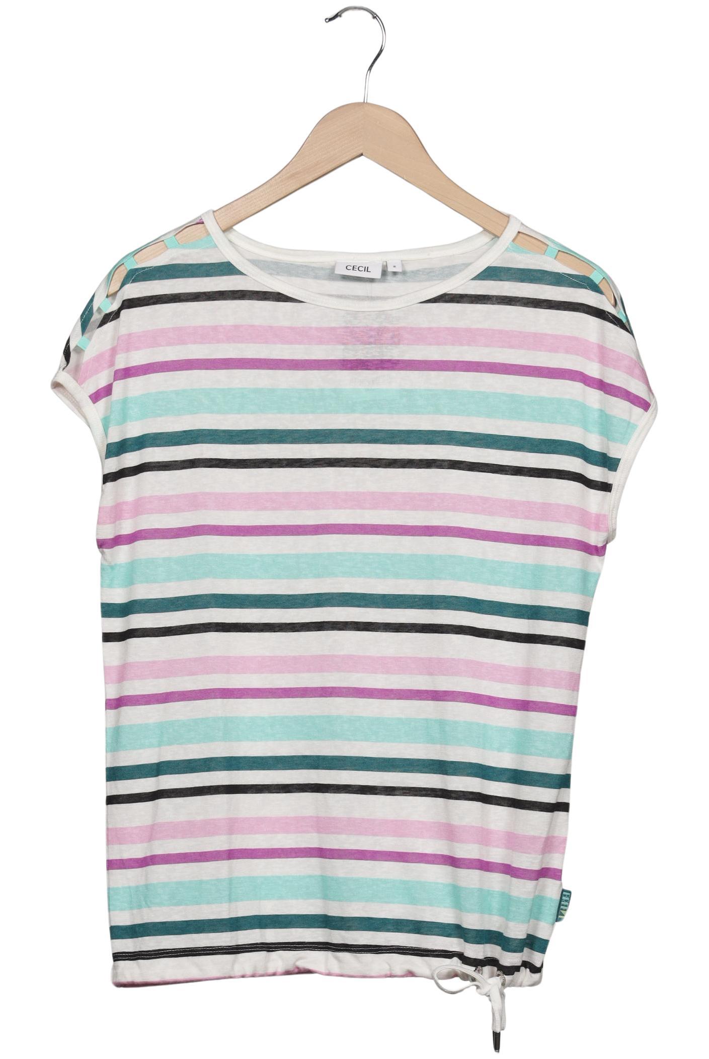 

Cecil Damen T-Shirt, mehrfarbig, Gr. 36
