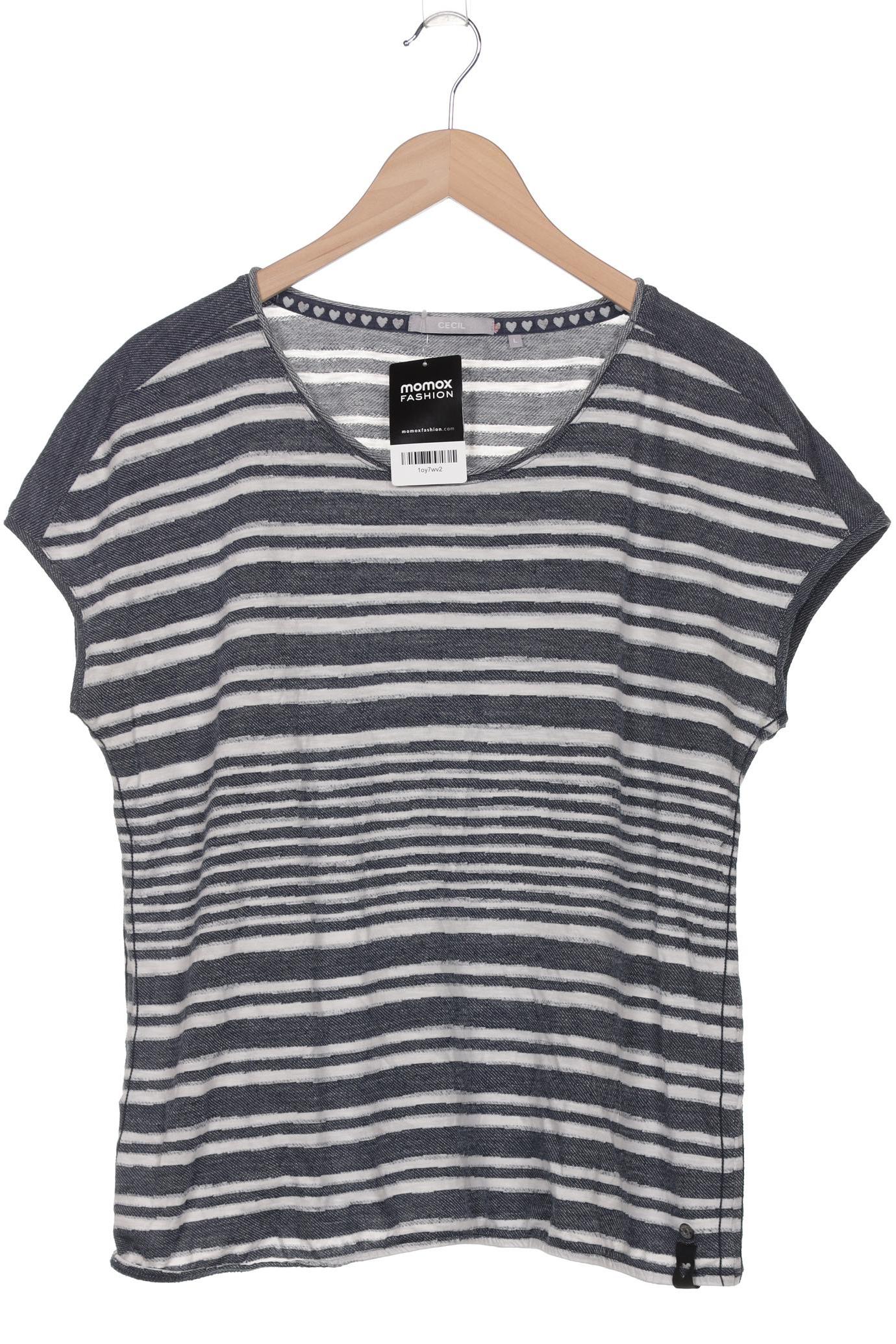 

Cecil Damen T-Shirt, marineblau, Gr. 42