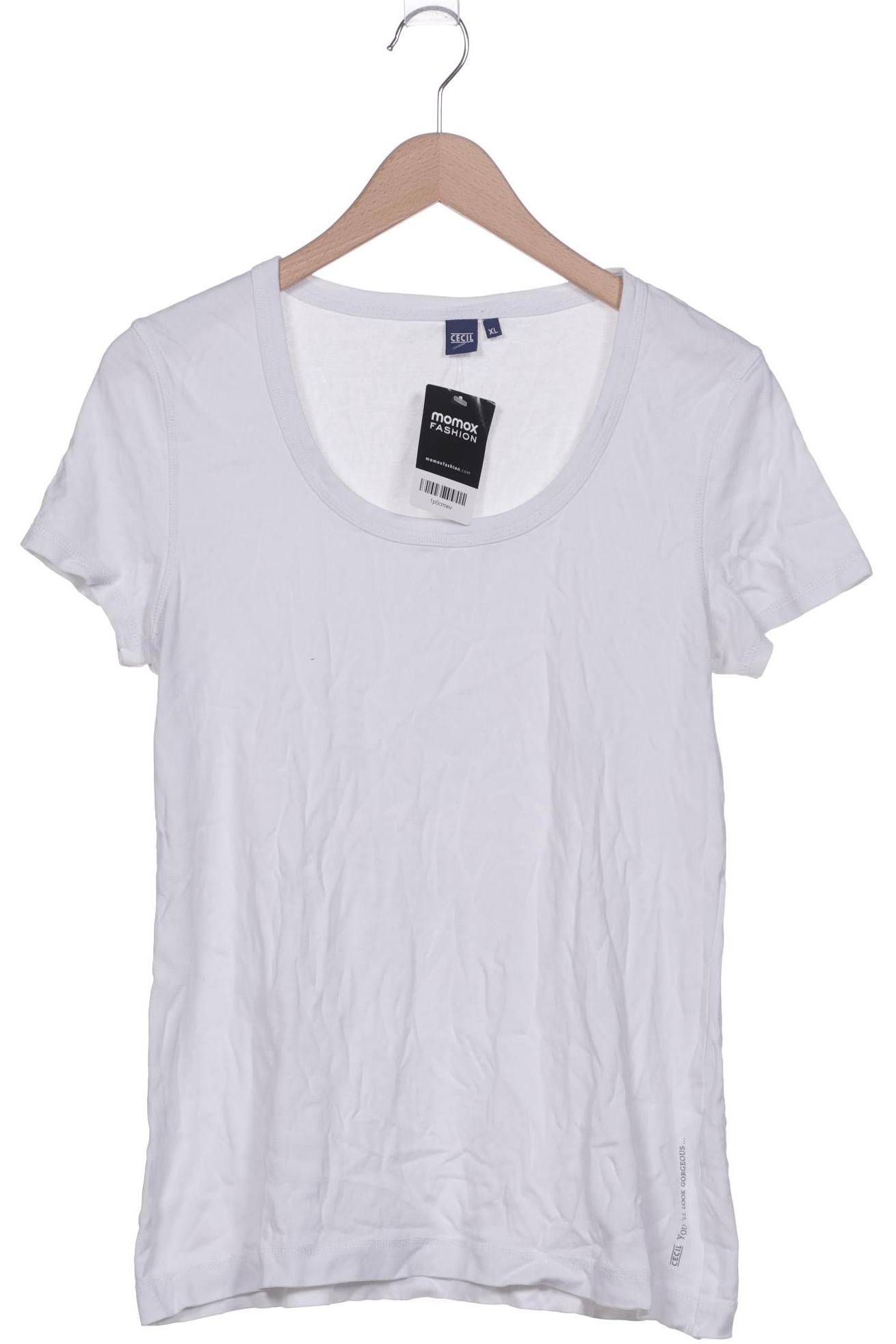

Cecil Damen T-Shirt, weiß, Gr. 44