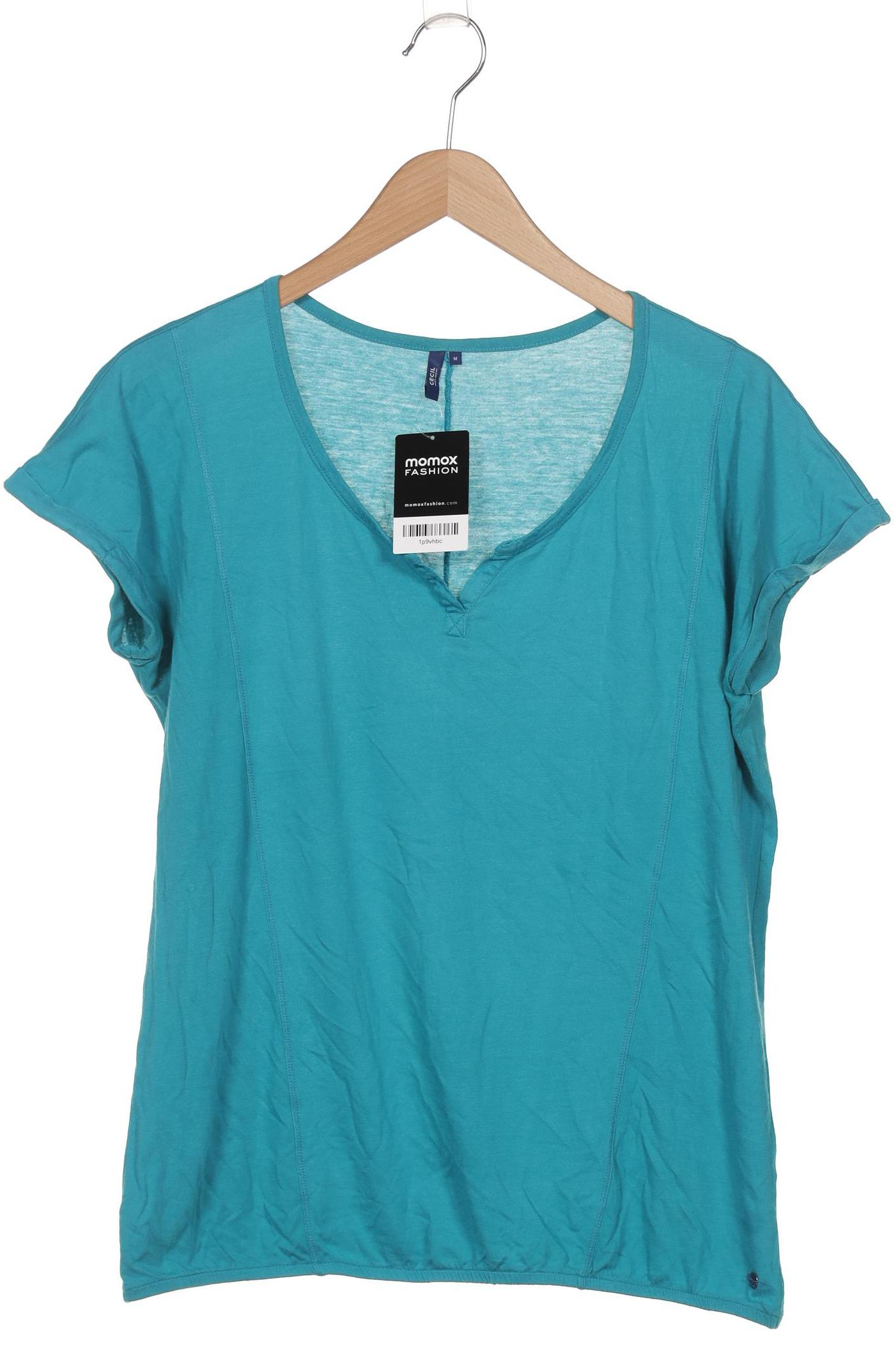 

Cecil Damen T-Shirt, blau, Gr. 38