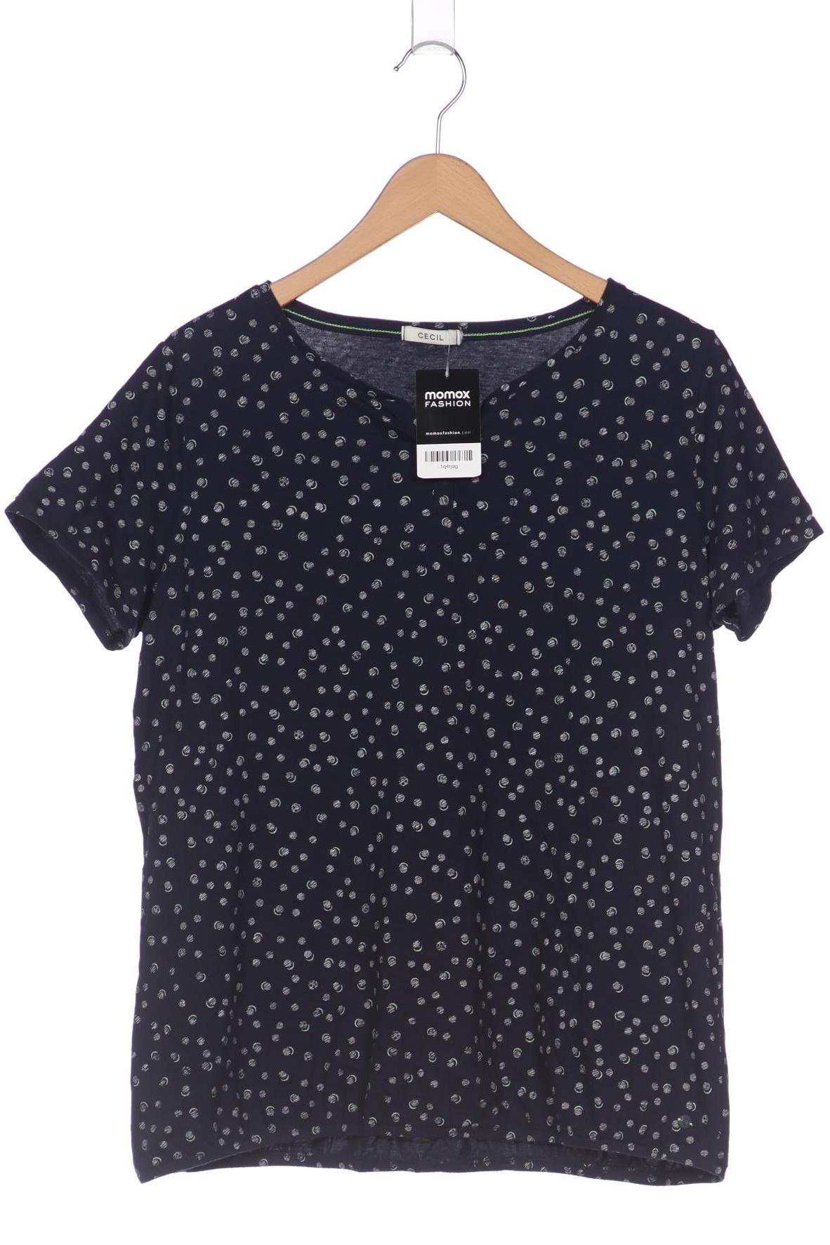 

Cecil Damen T-Shirt, marineblau, Gr. 42