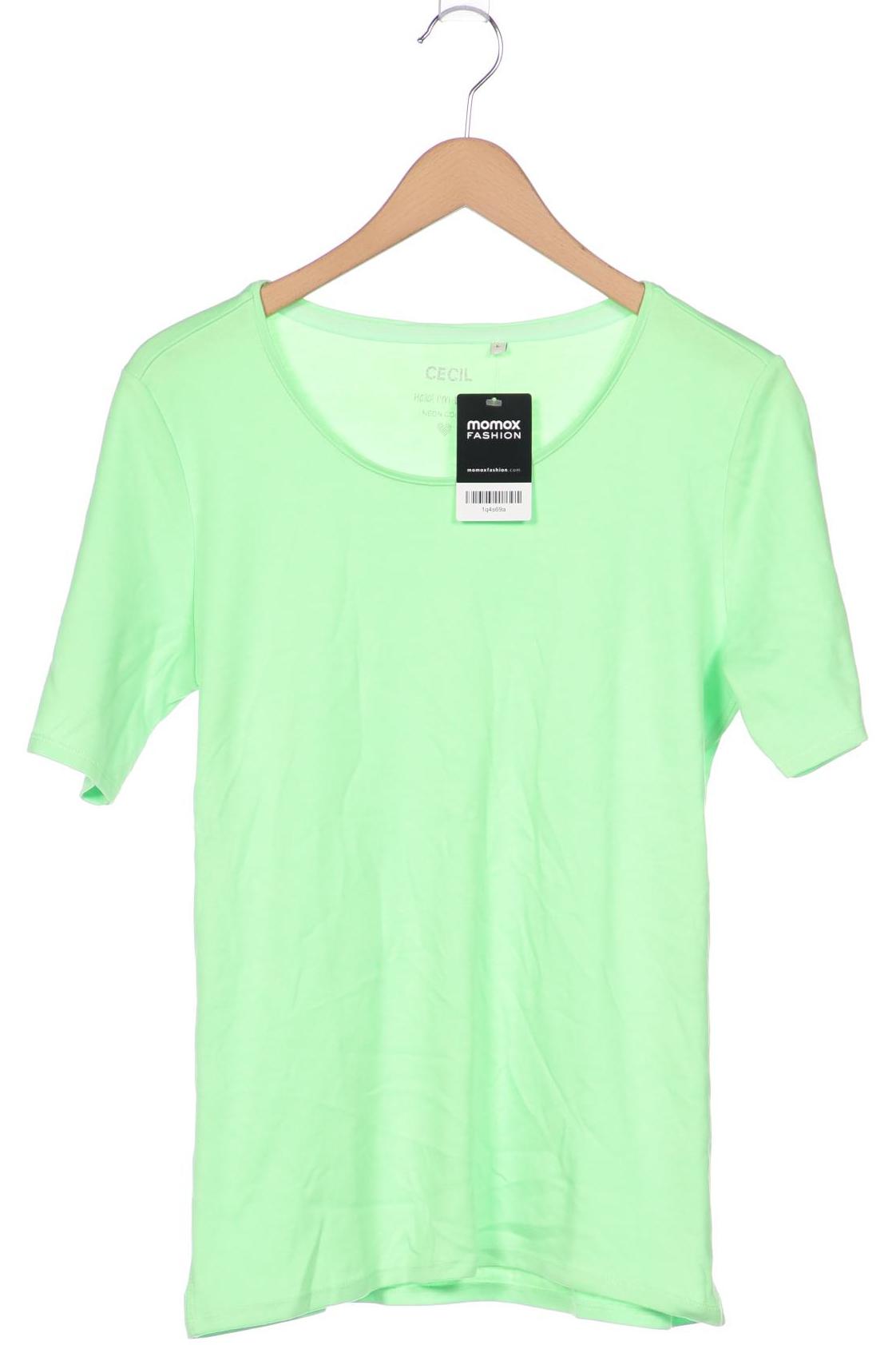 

Cecil Damen T-Shirt, hellgrün, Gr. 42