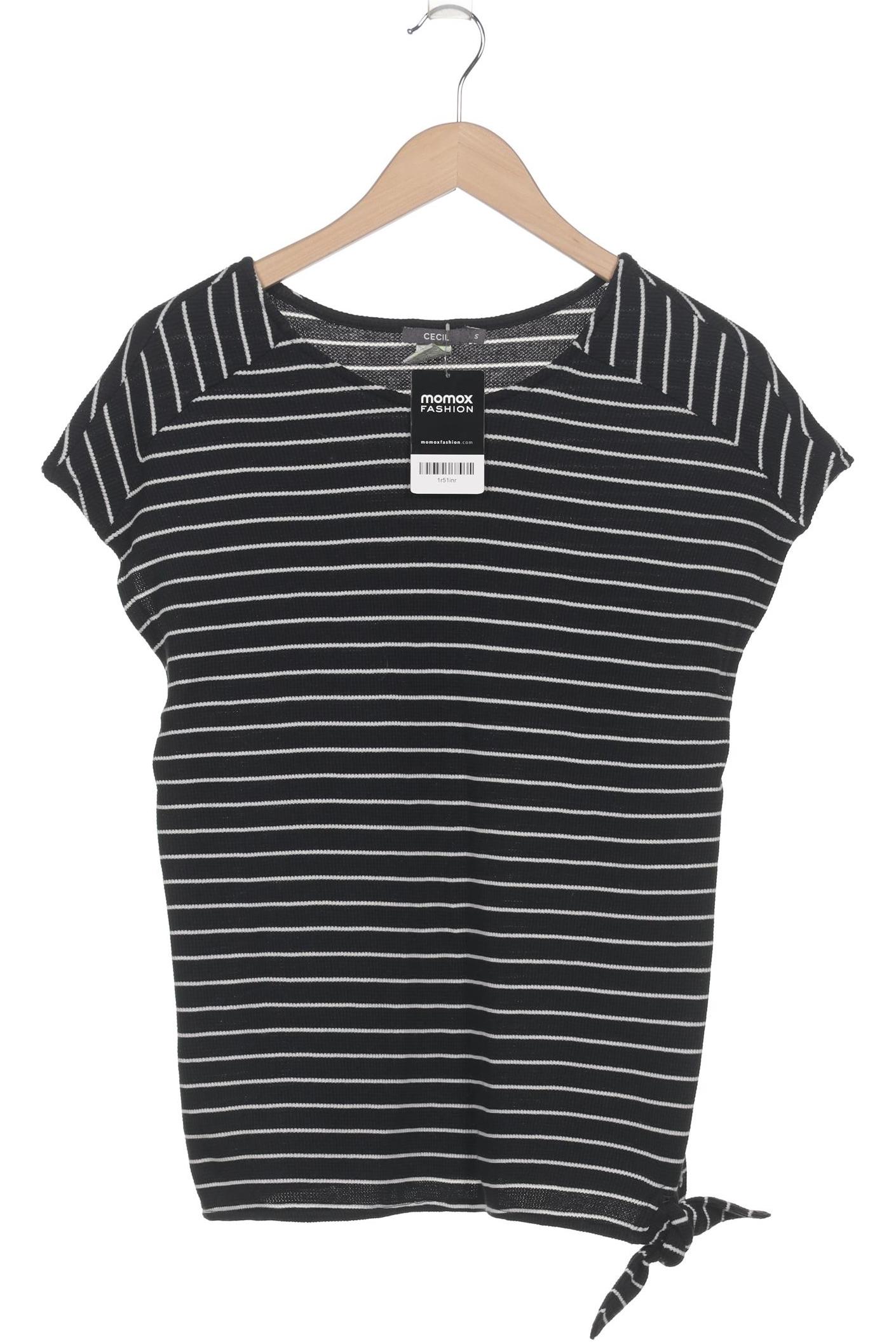 

Cecil Damen T-Shirt, schwarz, Gr. 36