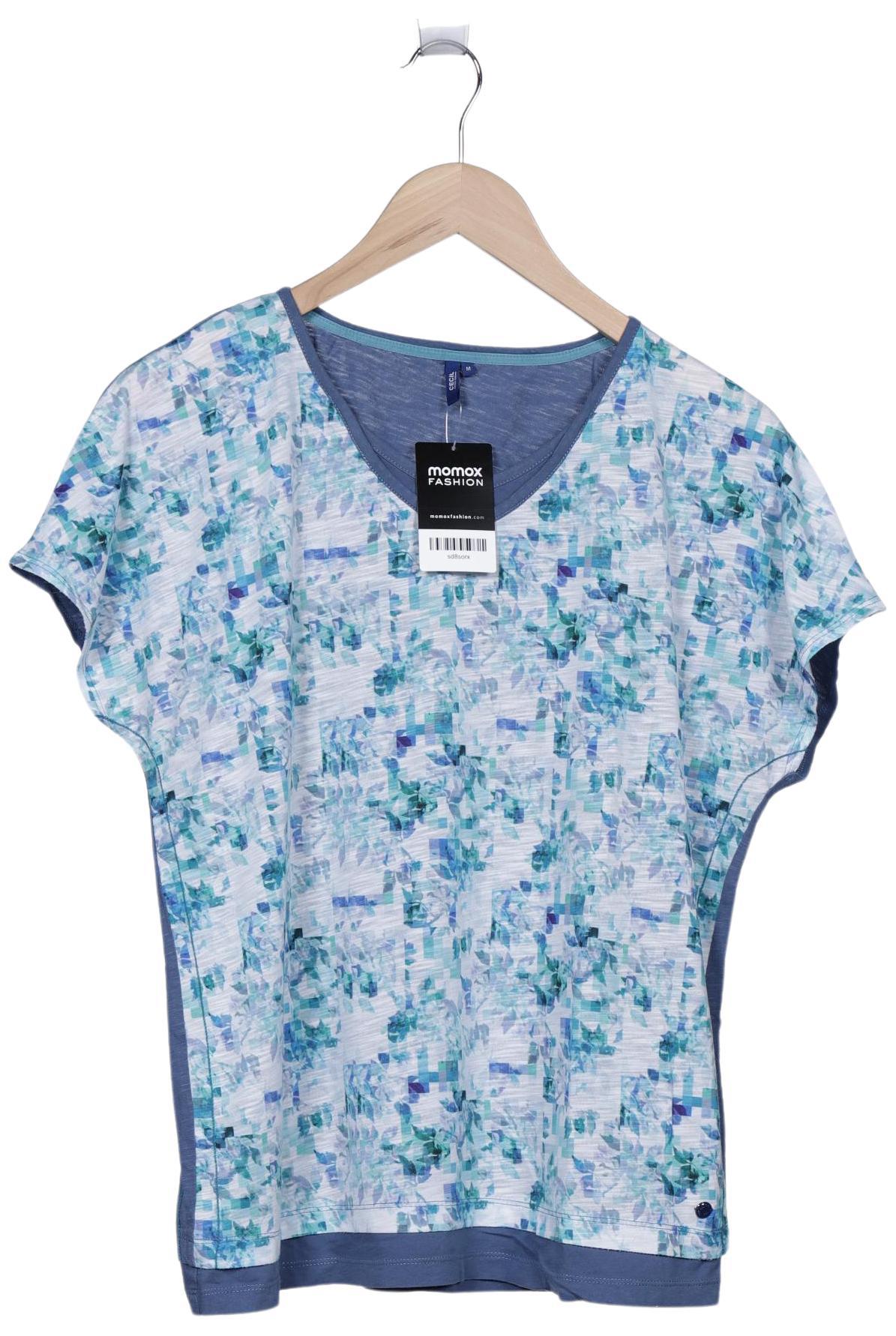 

Cecil Damen T-Shirt, blau, Gr. 38