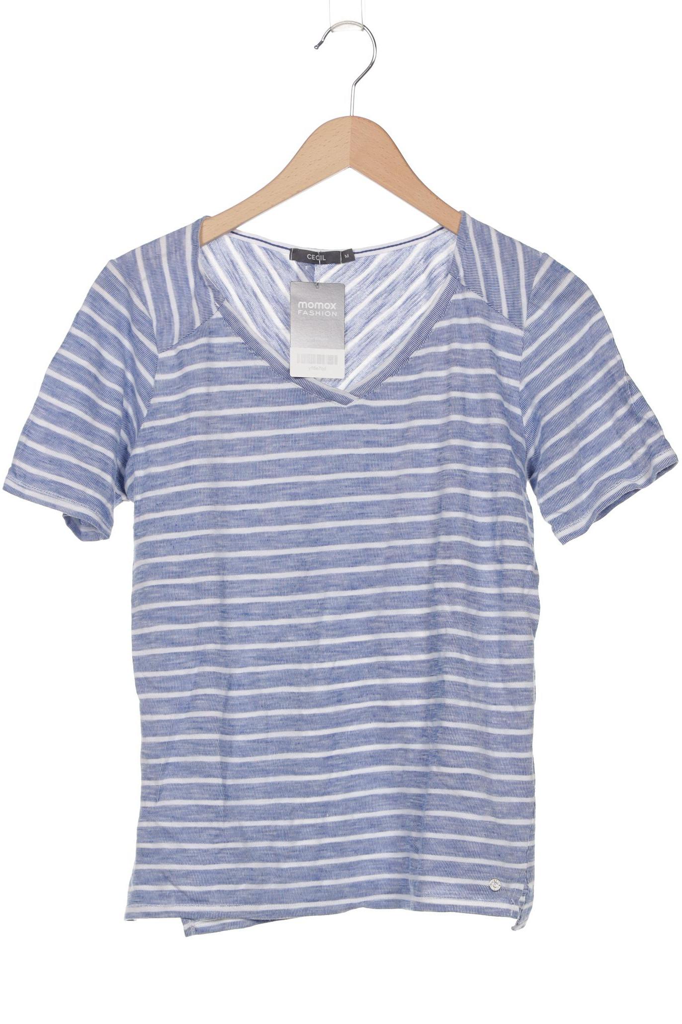 

Cecil Damen T-Shirt, blau, Gr. 38
