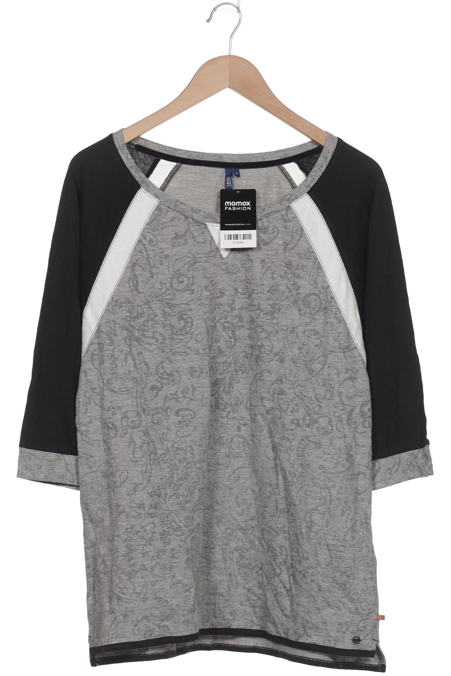

Cecil Damen T-Shirt, grau, Gr. 44