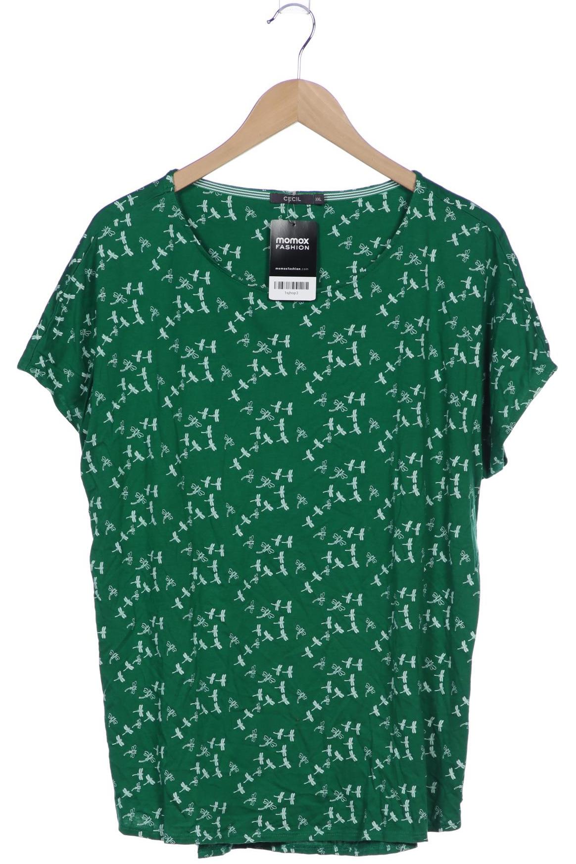 

Cecil Damen T-Shirt, grün, Gr. 46