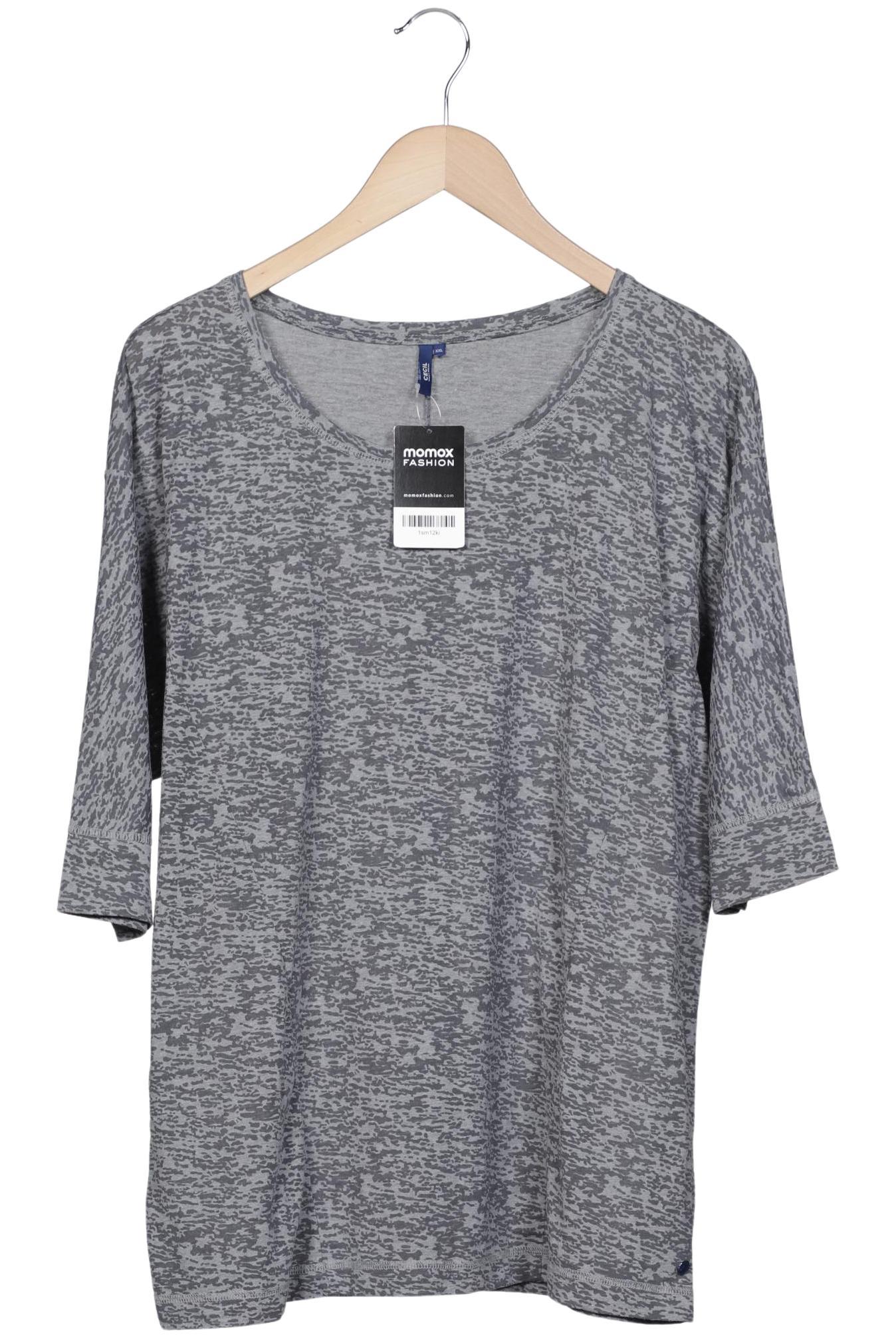 

Cecil Damen T-Shirt, grau, Gr. 46