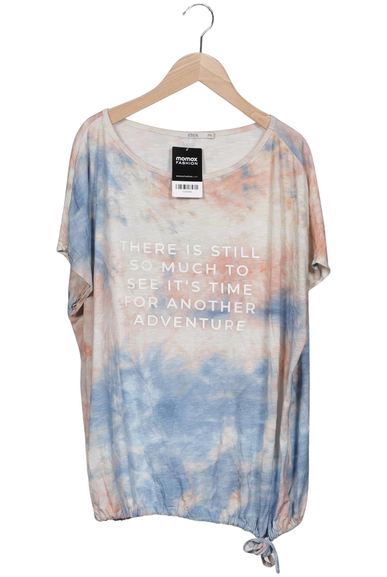 

Cecil Damen T-Shirt, mehrfarbig, Gr. 46