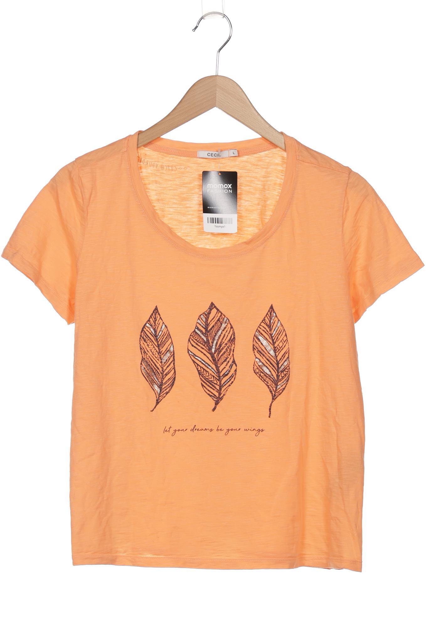 

Cecil Damen T-Shirt, orange, Gr. 42