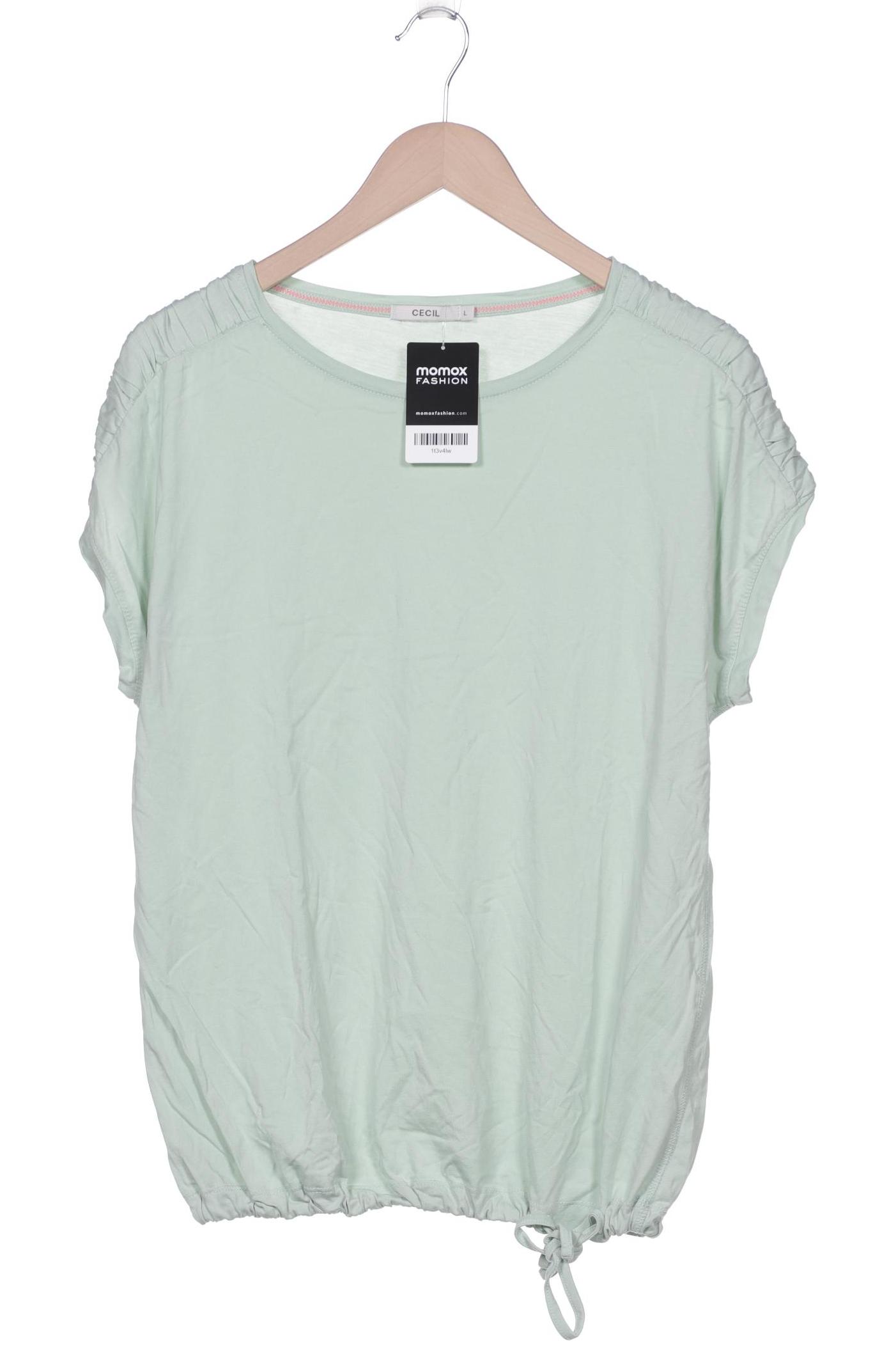 

CECIL Damen T-Shirt, hellgrün