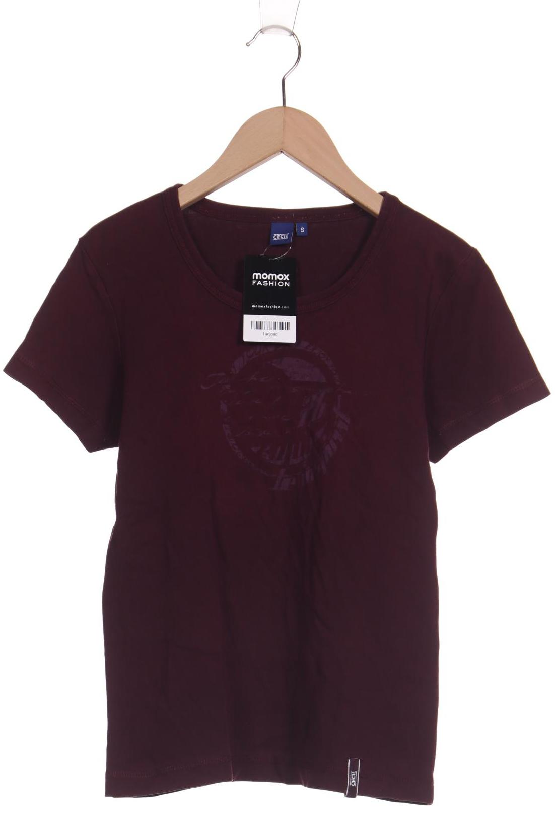 

Cecil Damen T-Shirt, bordeaux, Gr. 36