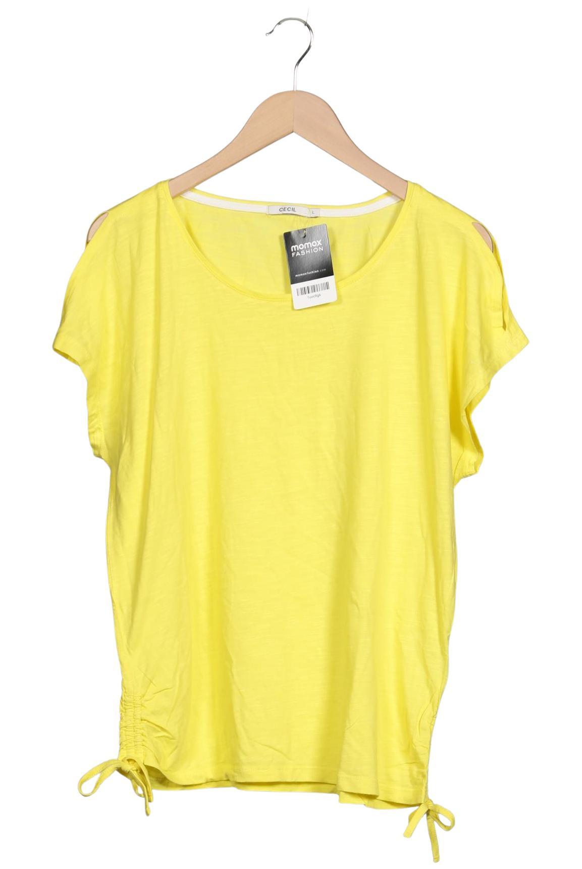 

Cecil Damen T-Shirt, gelb, Gr. 42