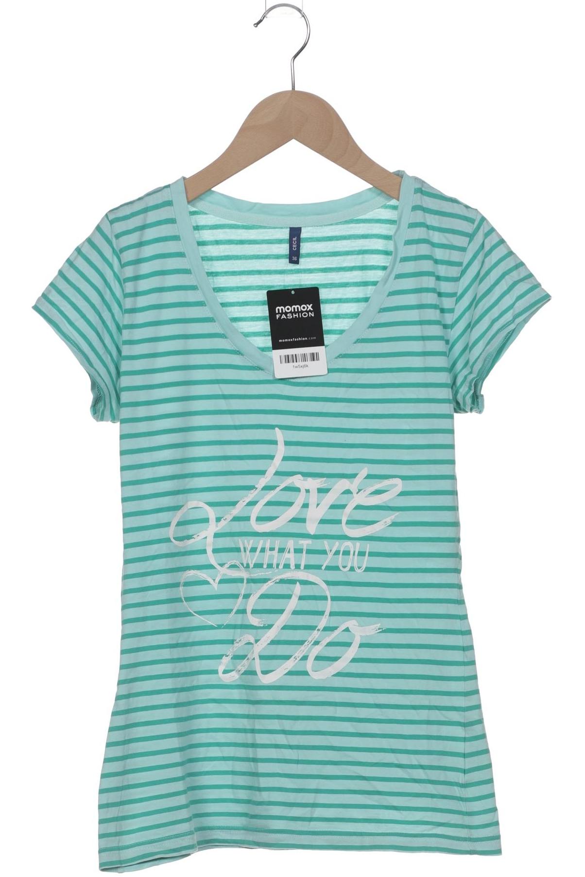 

Cecil Damen T-Shirt, türkis, Gr. 36