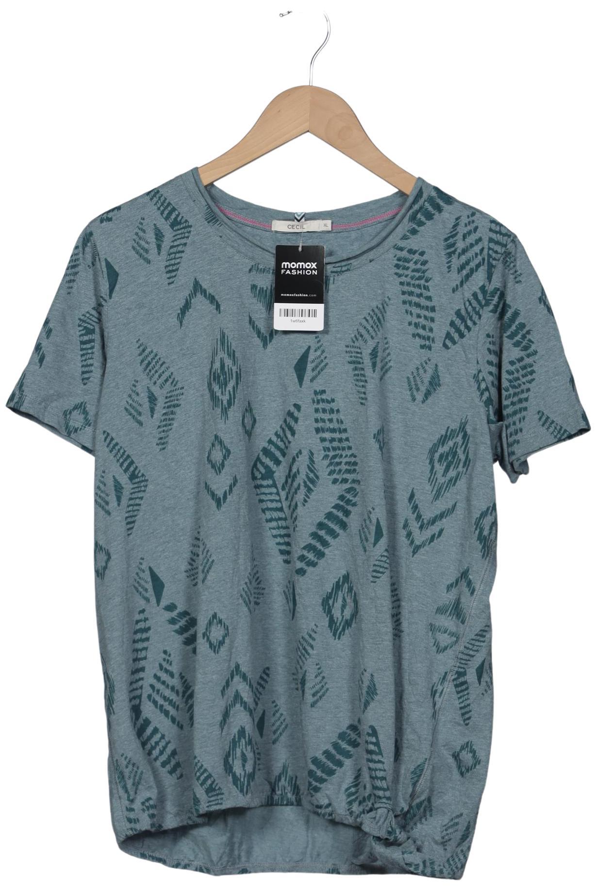

Cecil Damen T-Shirt, türkis, Gr. 44
