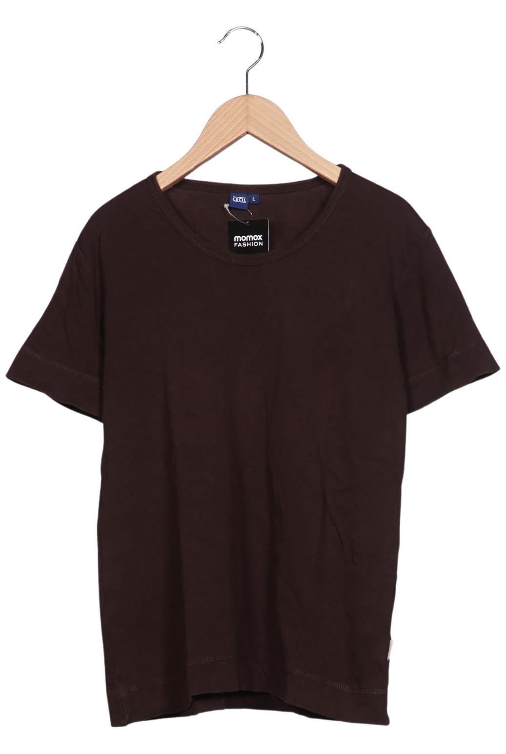

Cecil Damen T-Shirt, braun, Gr. 42