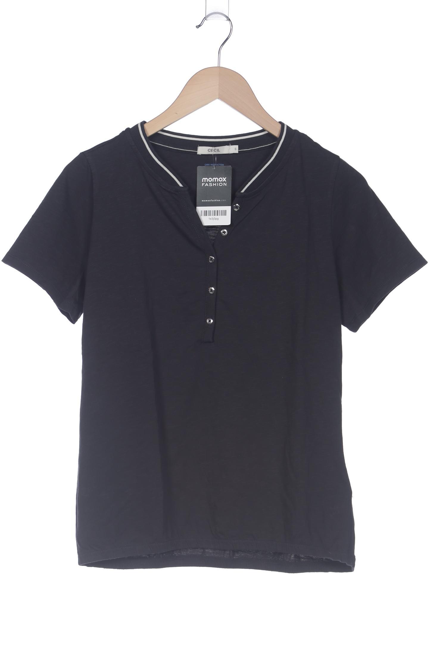 Thumbnail - Cecil Damen T-Shirt, schwarz, Gr. 36
