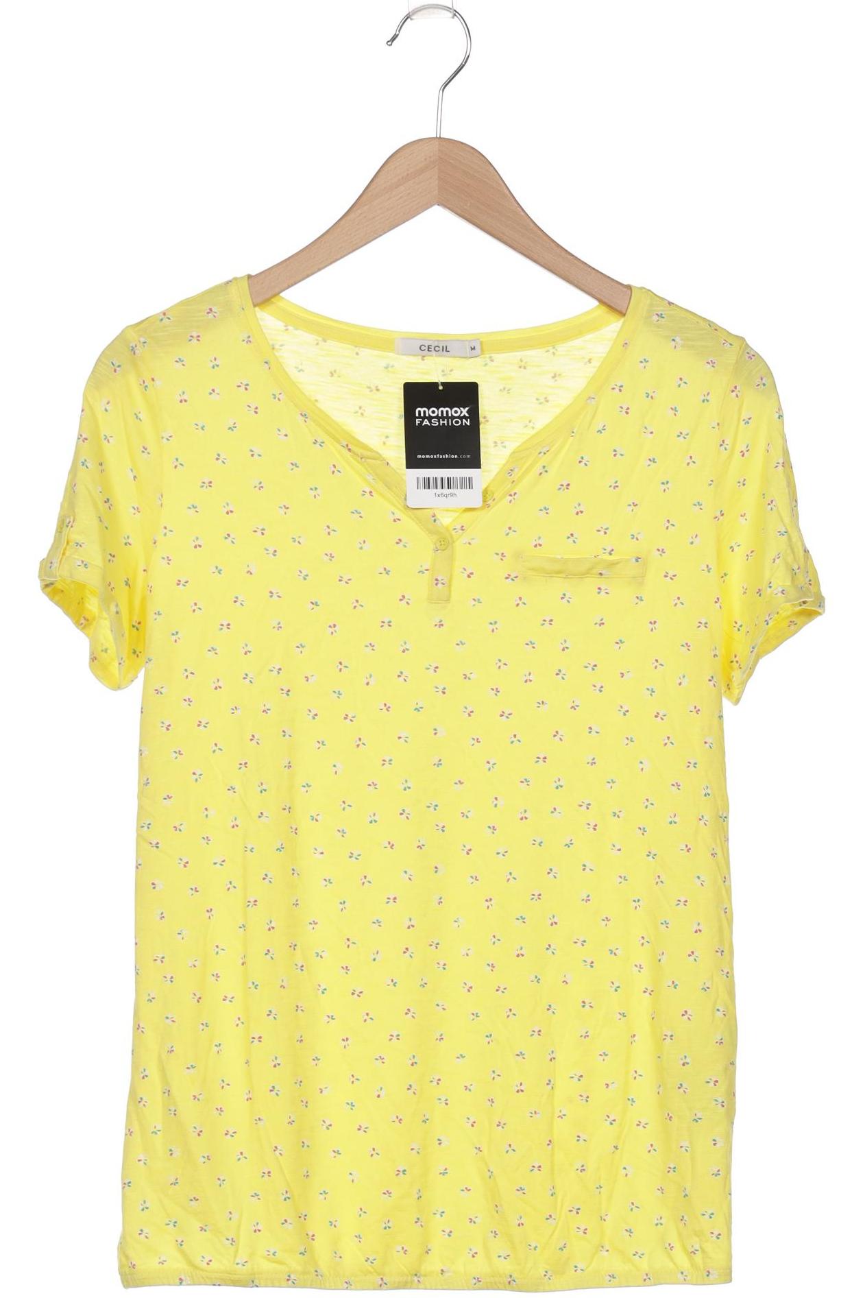 

Cecil Damen T-Shirt, gelb, Gr. 38