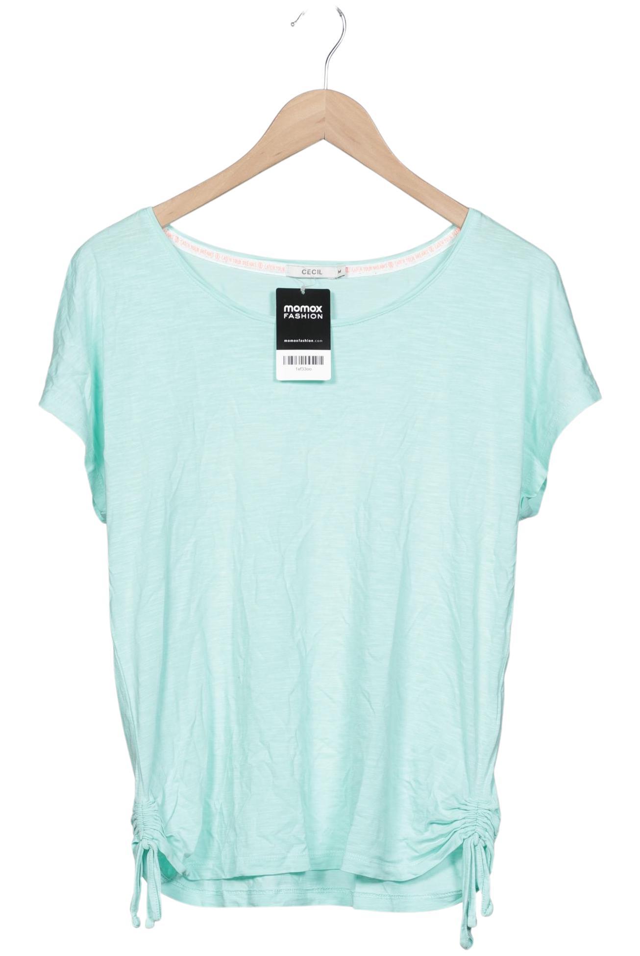

Cecil Damen T-Shirt, hellgrün, Gr. 38