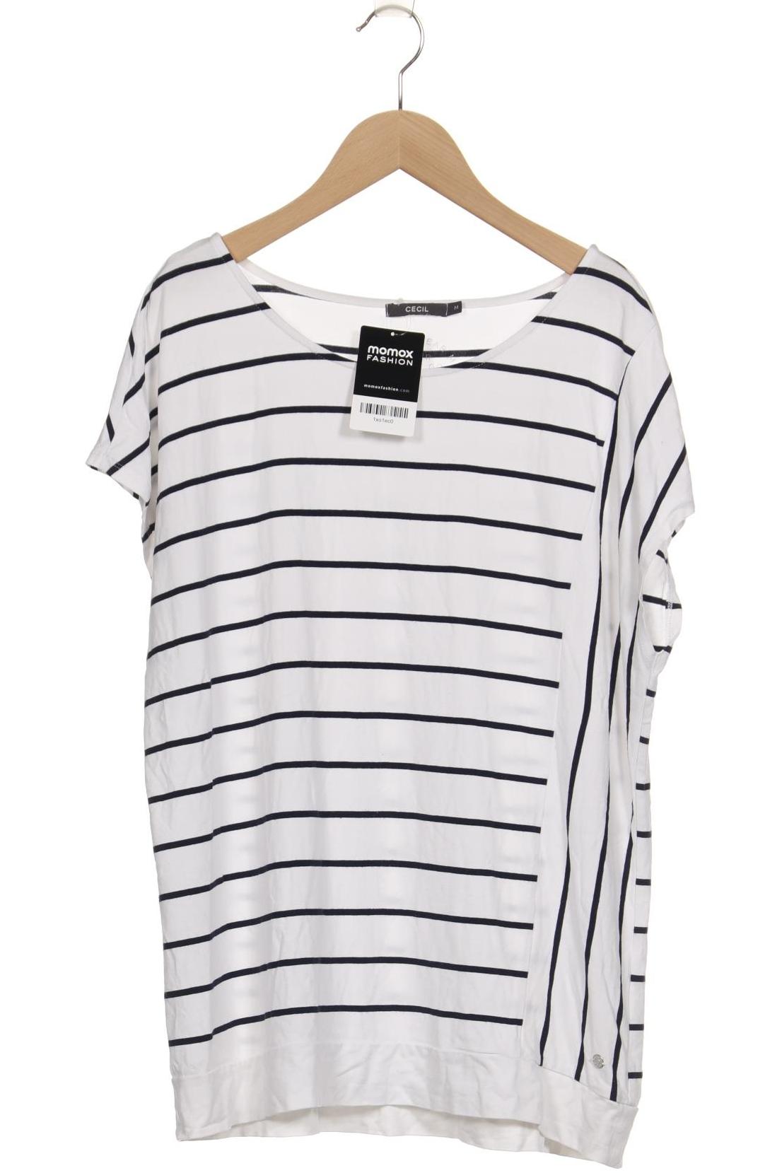 

Cecil Damen T-Shirt, weiß, Gr. 38