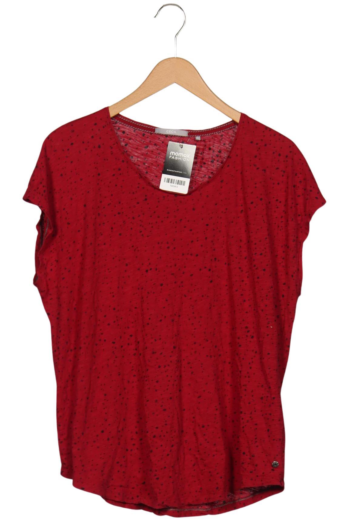 

Cecil Damen T-Shirt, bordeaux, Gr. 42