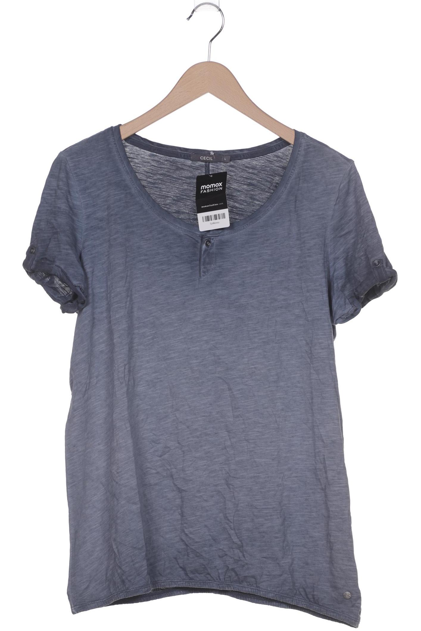 

Cecil Damen T-Shirt, blau, Gr. 42