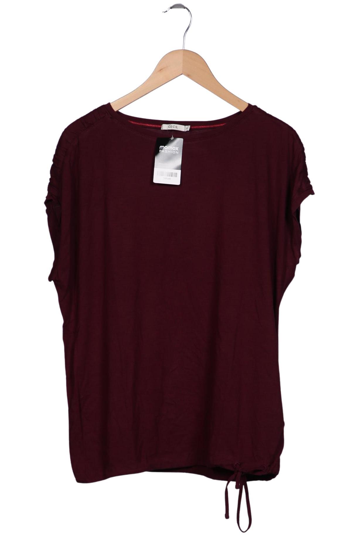 

Cecil Damen T-Shirt, bordeaux, Gr. 44