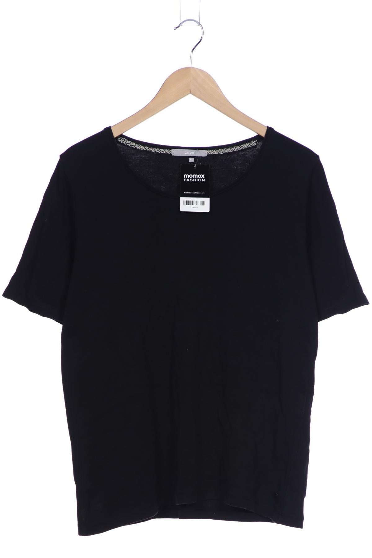

Cecil Damen T-Shirt, schwarz, Gr. 44