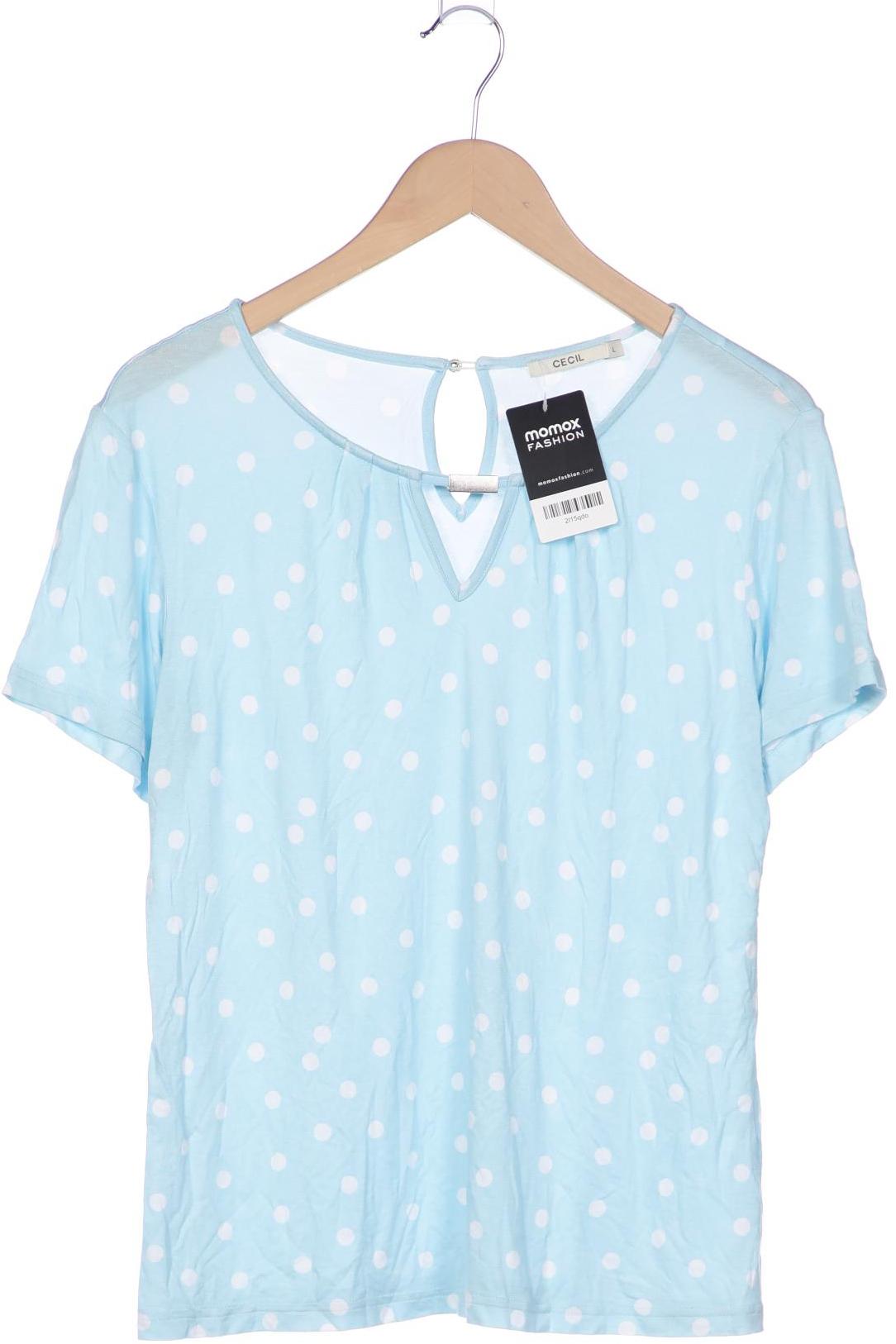 

Cecil Damen T-Shirt, hellblau, Gr. 42