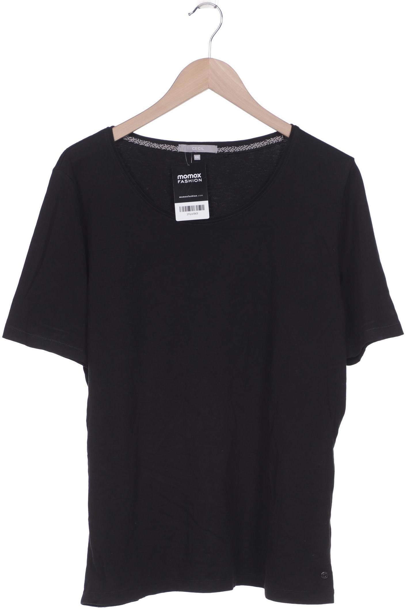 

CECIL Damen T-Shirt, schwarz