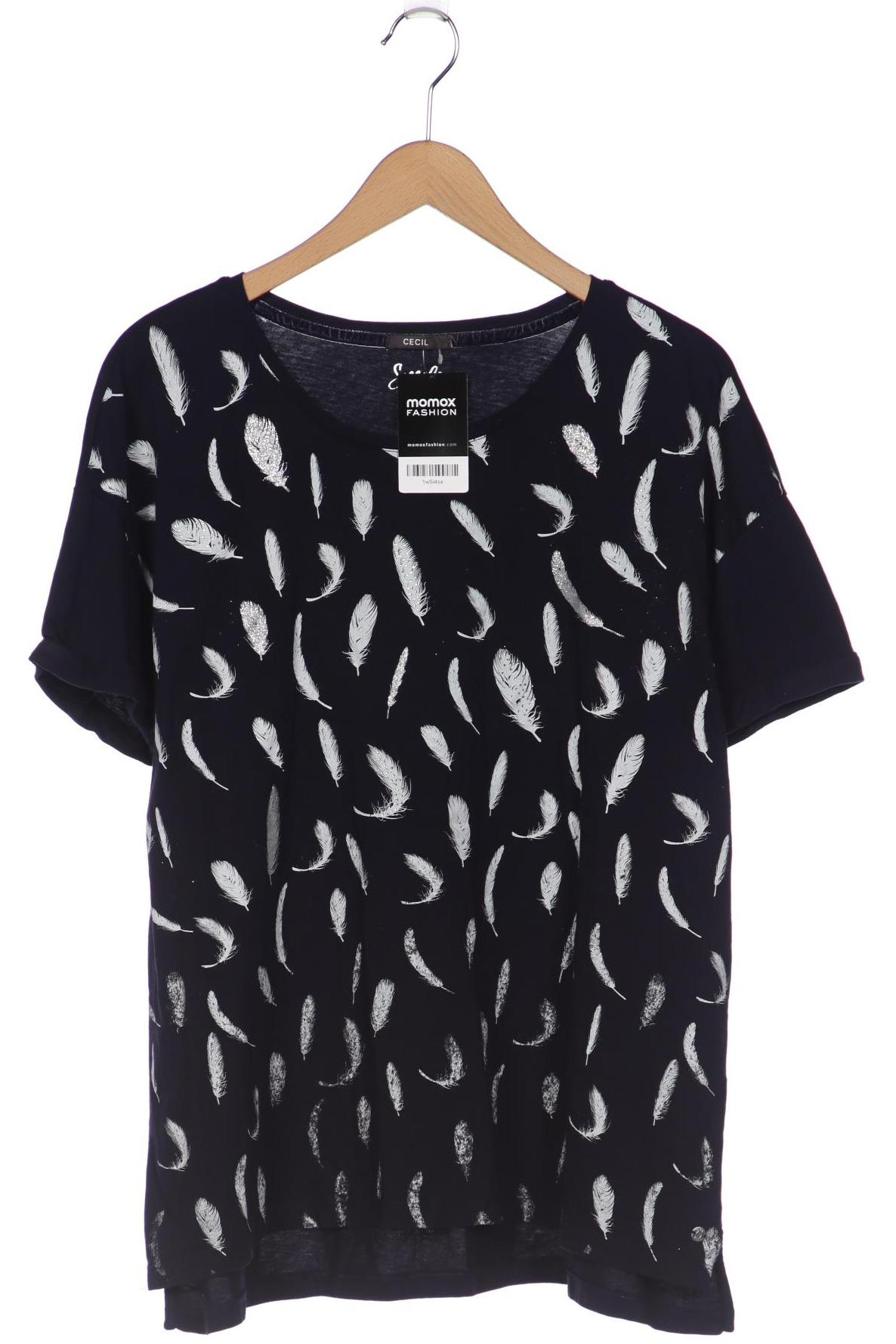 

CECIL Damen T-Shirt, marineblau