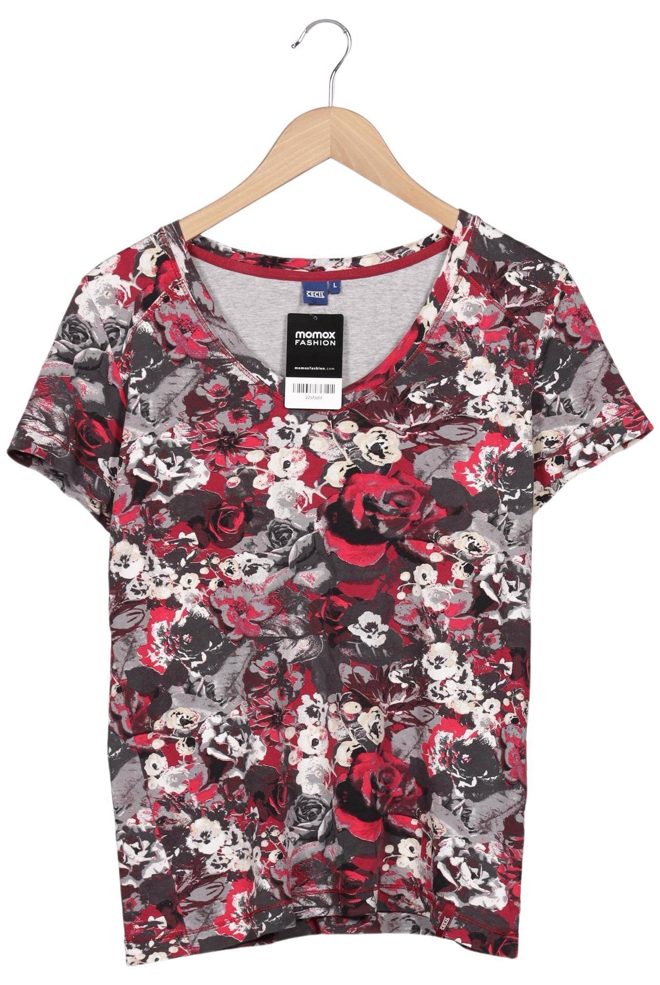 

Cecil Damen T-Shirt, mehrfarbig, Gr. 42