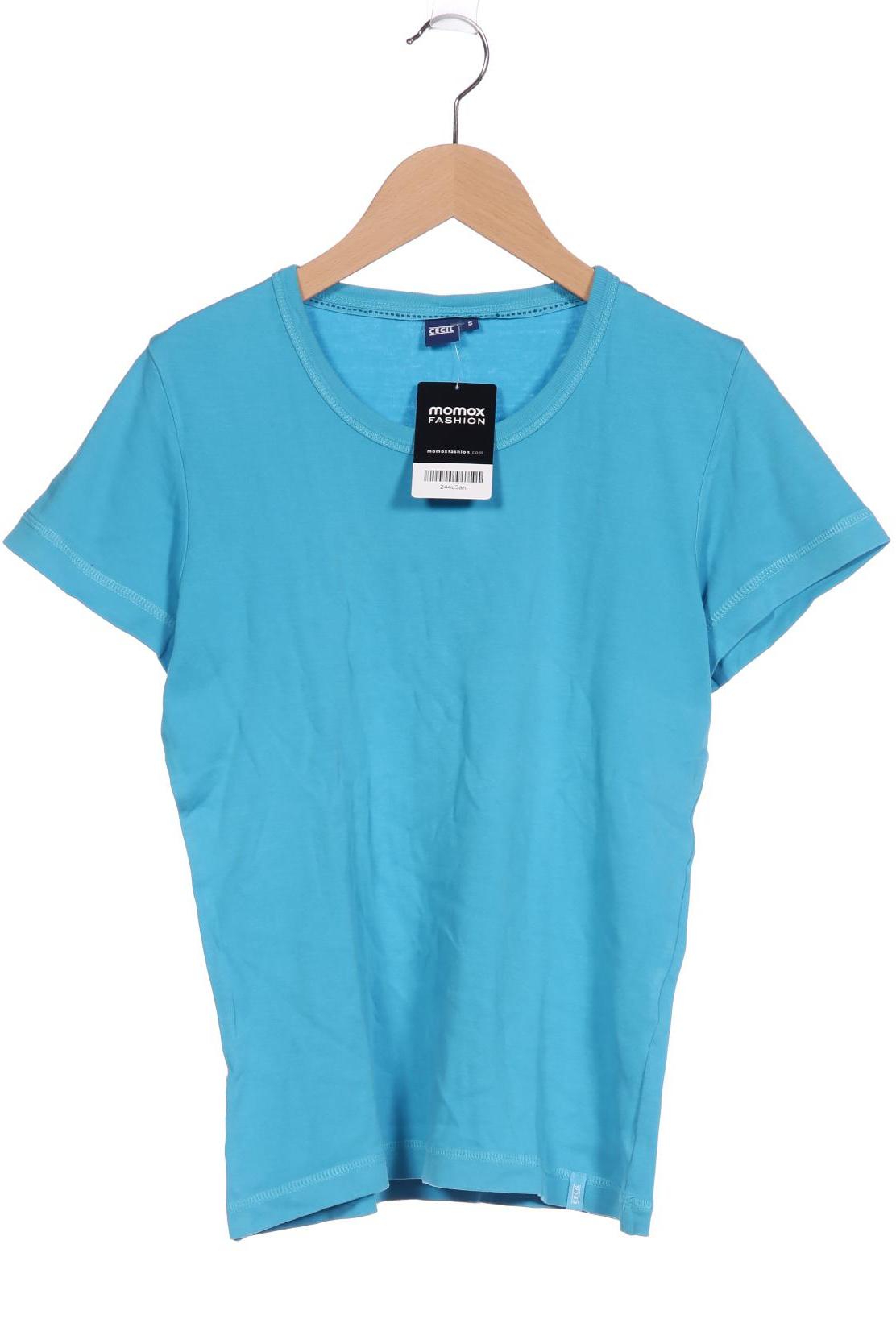 

CECIL Damen T-Shirt, blau
