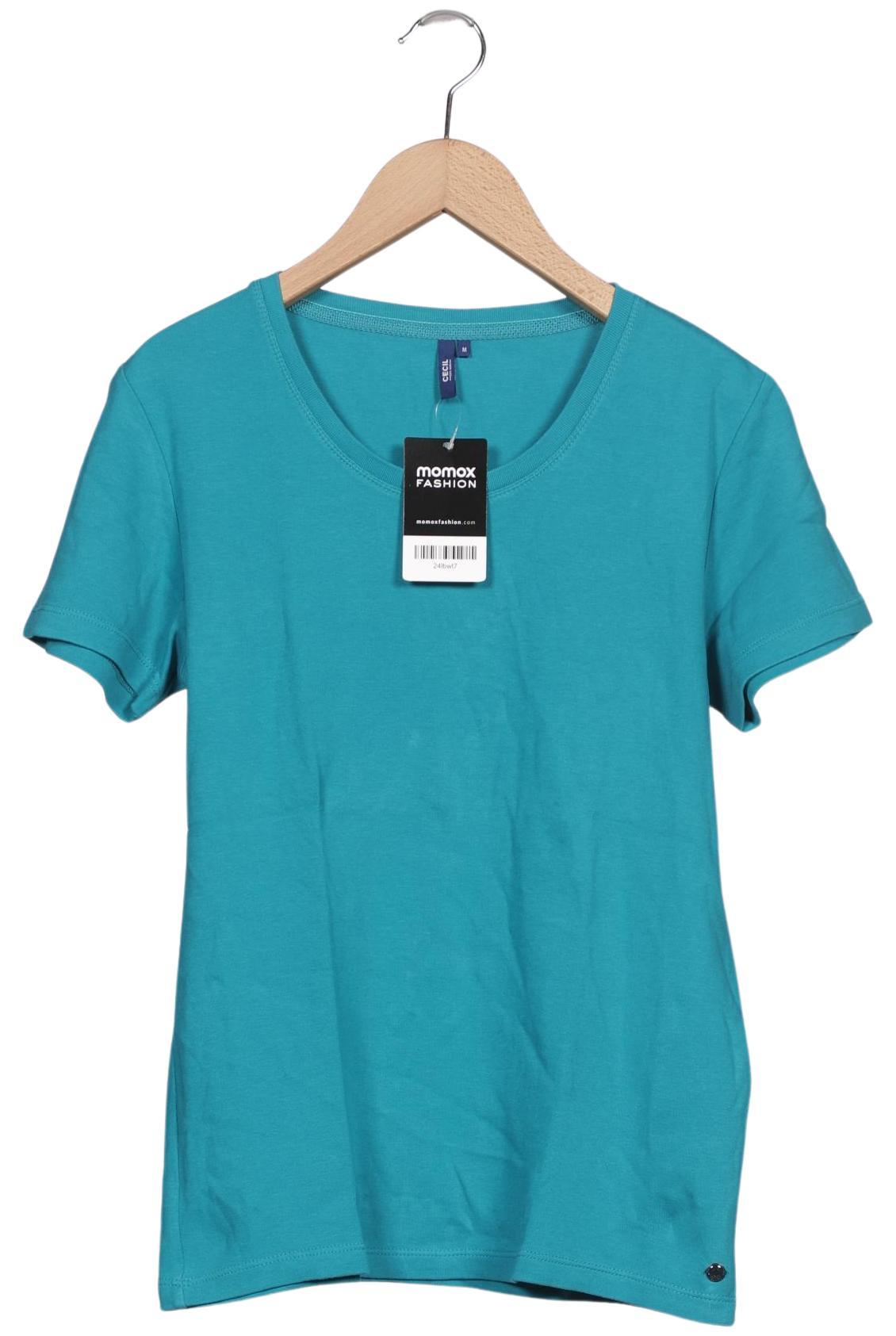 

Cecil Damen T-Shirt, blau, Gr. 38