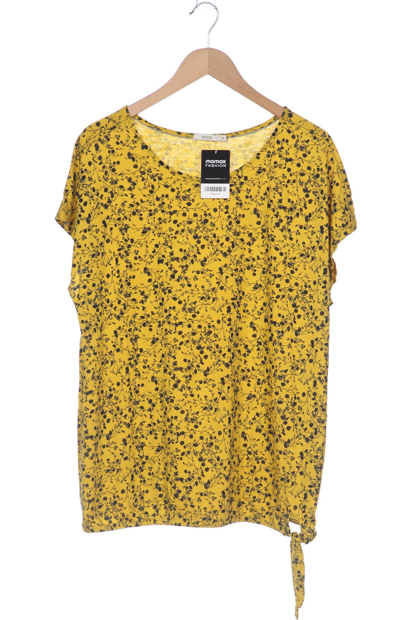 

Cecil Damen T-Shirt, gelb, Gr. 44