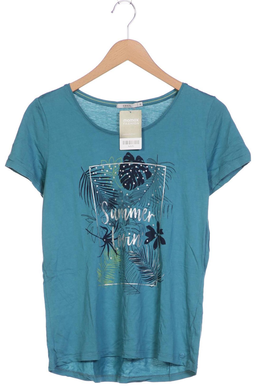 

CECIL Damen T-Shirt, türkis