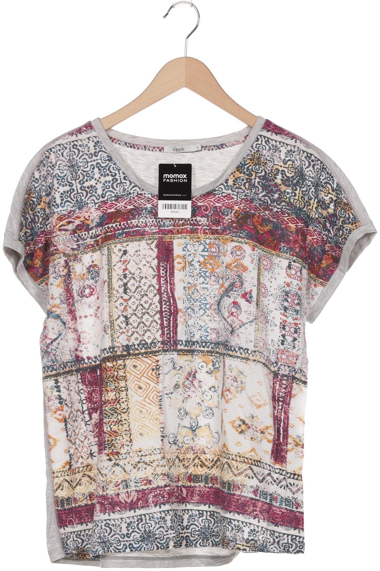 

Cecil Damen T-Shirt, grau, Gr. 42
