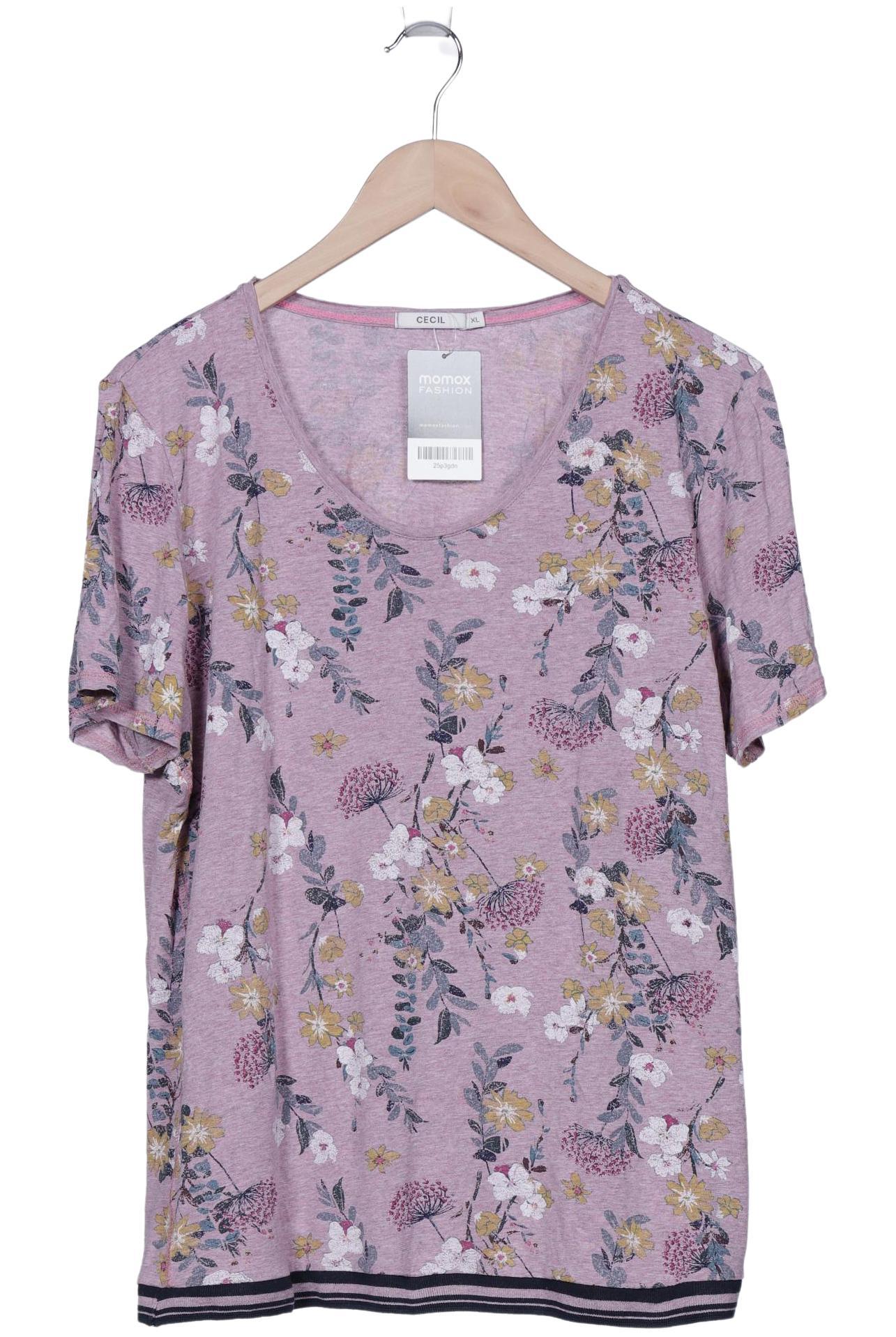 

Cecil Damen T-Shirt, flieder, Gr. 44