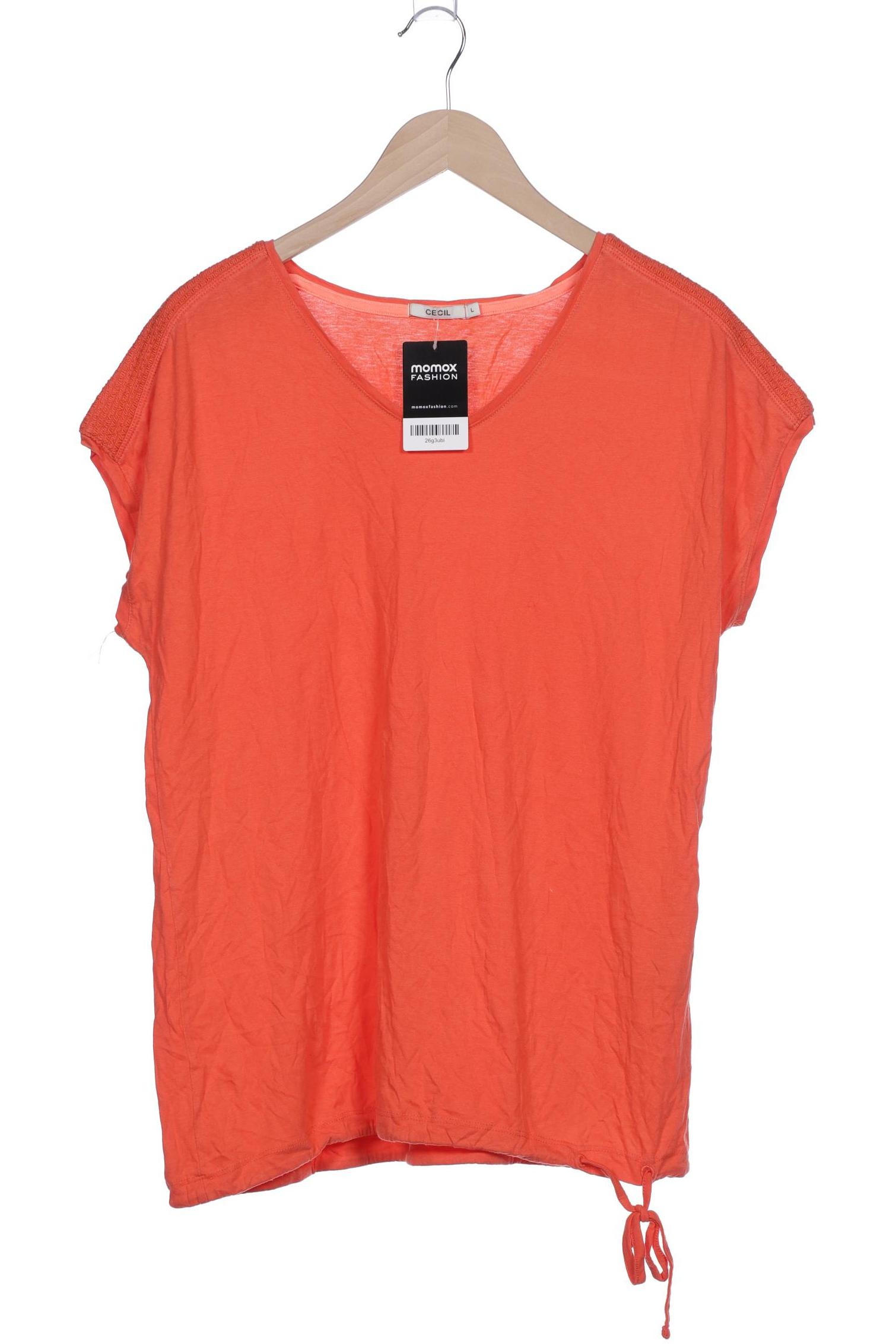 

CECIL Damen T-Shirt, orange